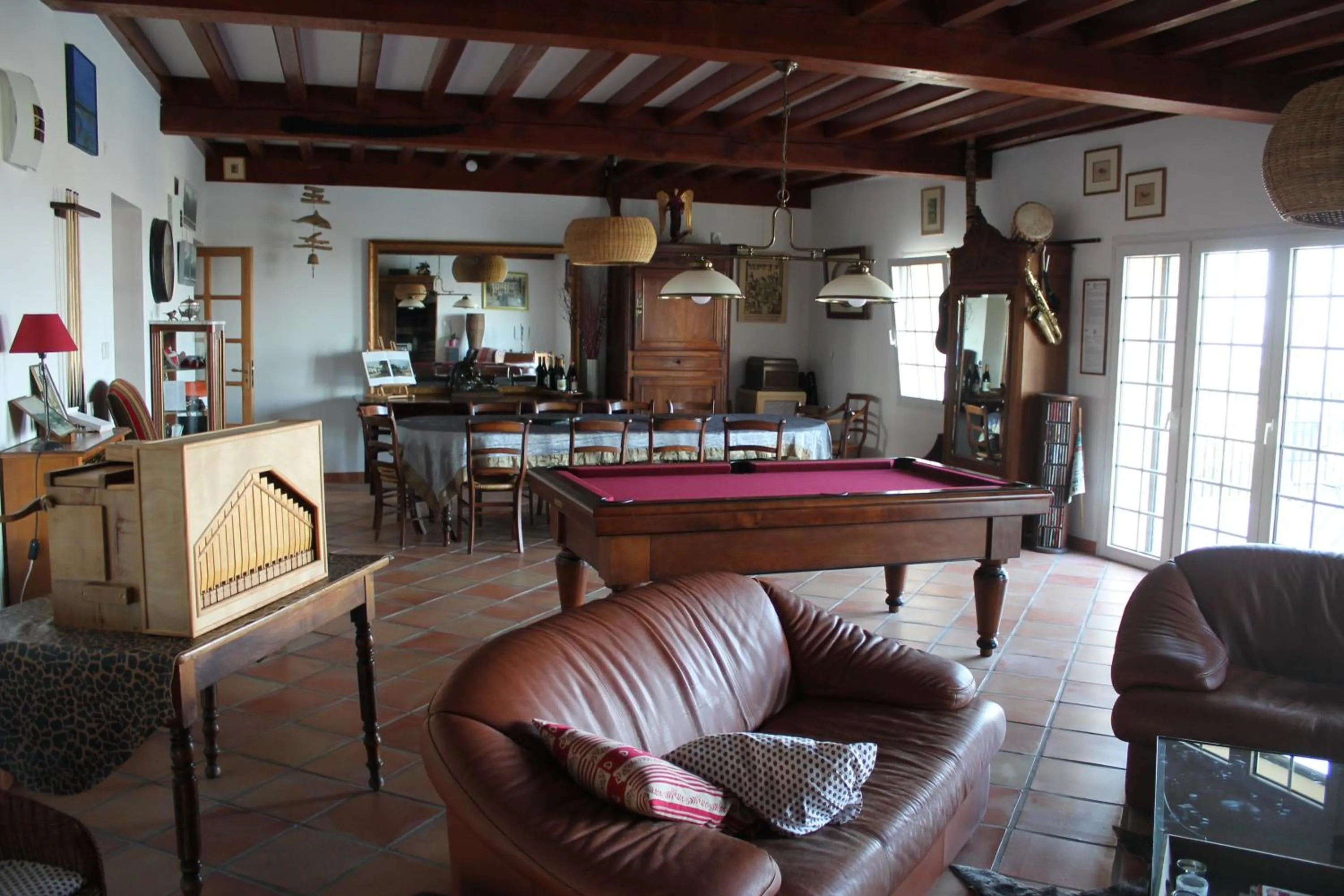 Billiard in Pivoine et Cerise HOLDING FIVE