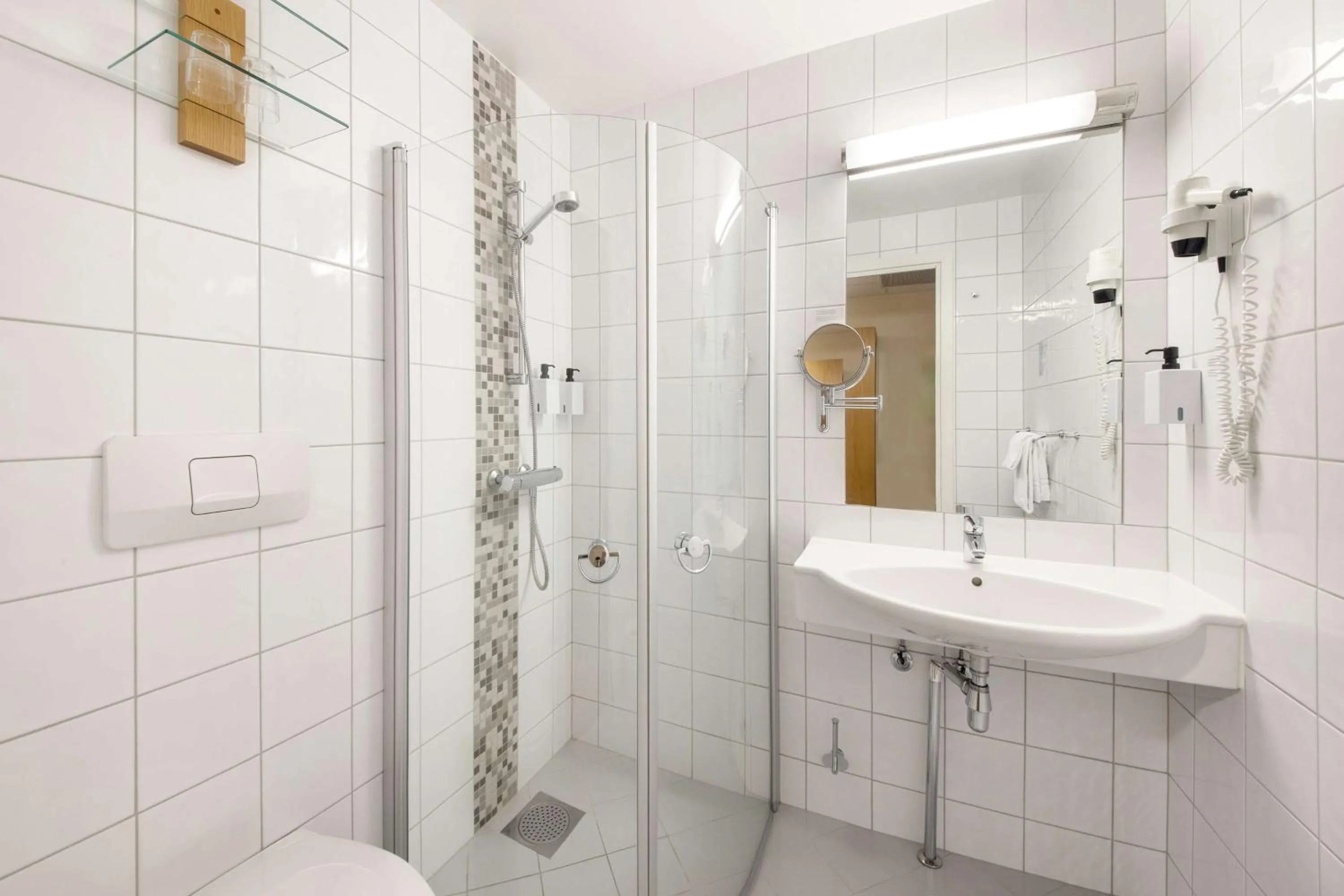 Bedroom in Scandic Asker