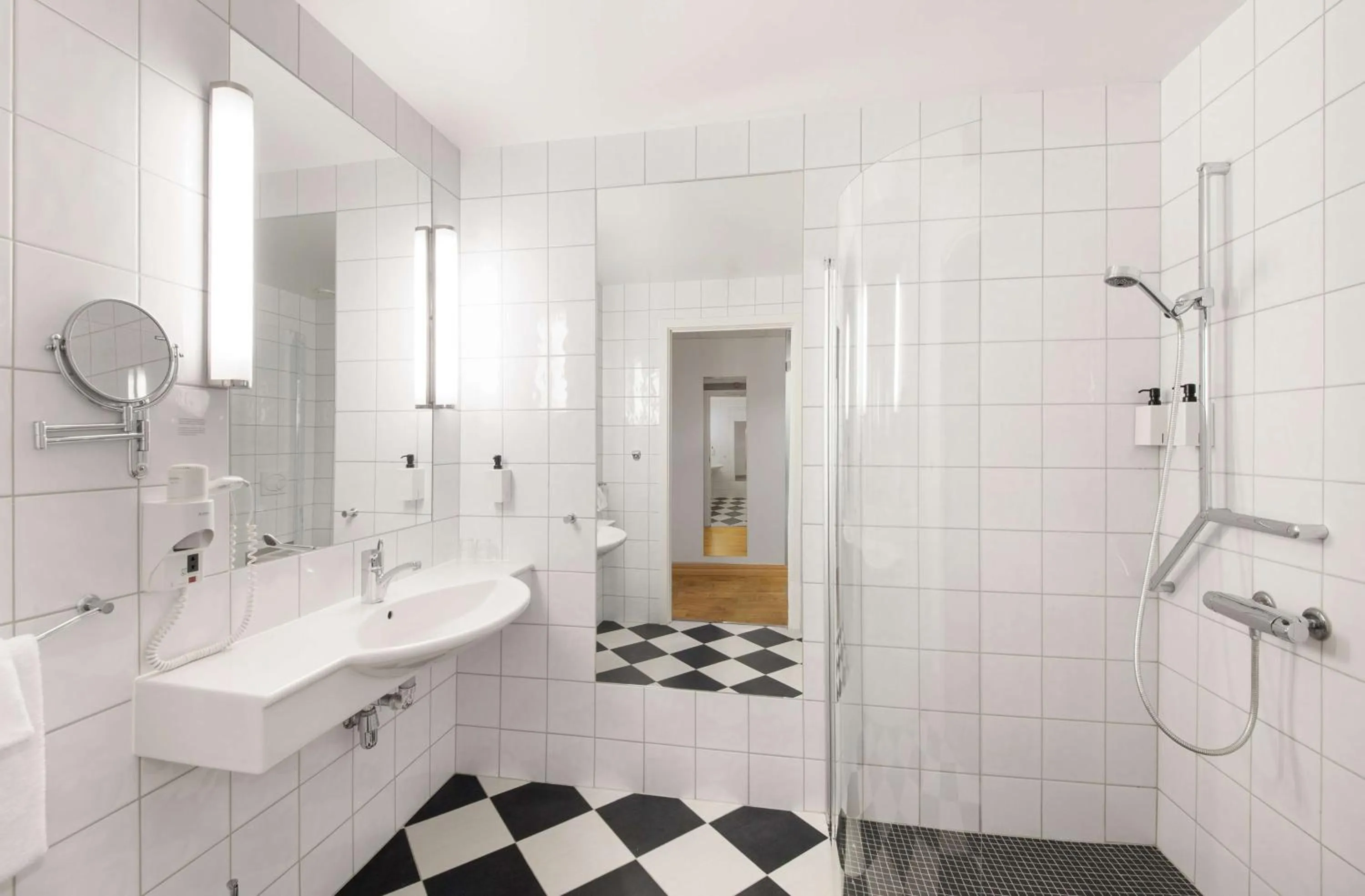 Bedroom in Scandic Asker