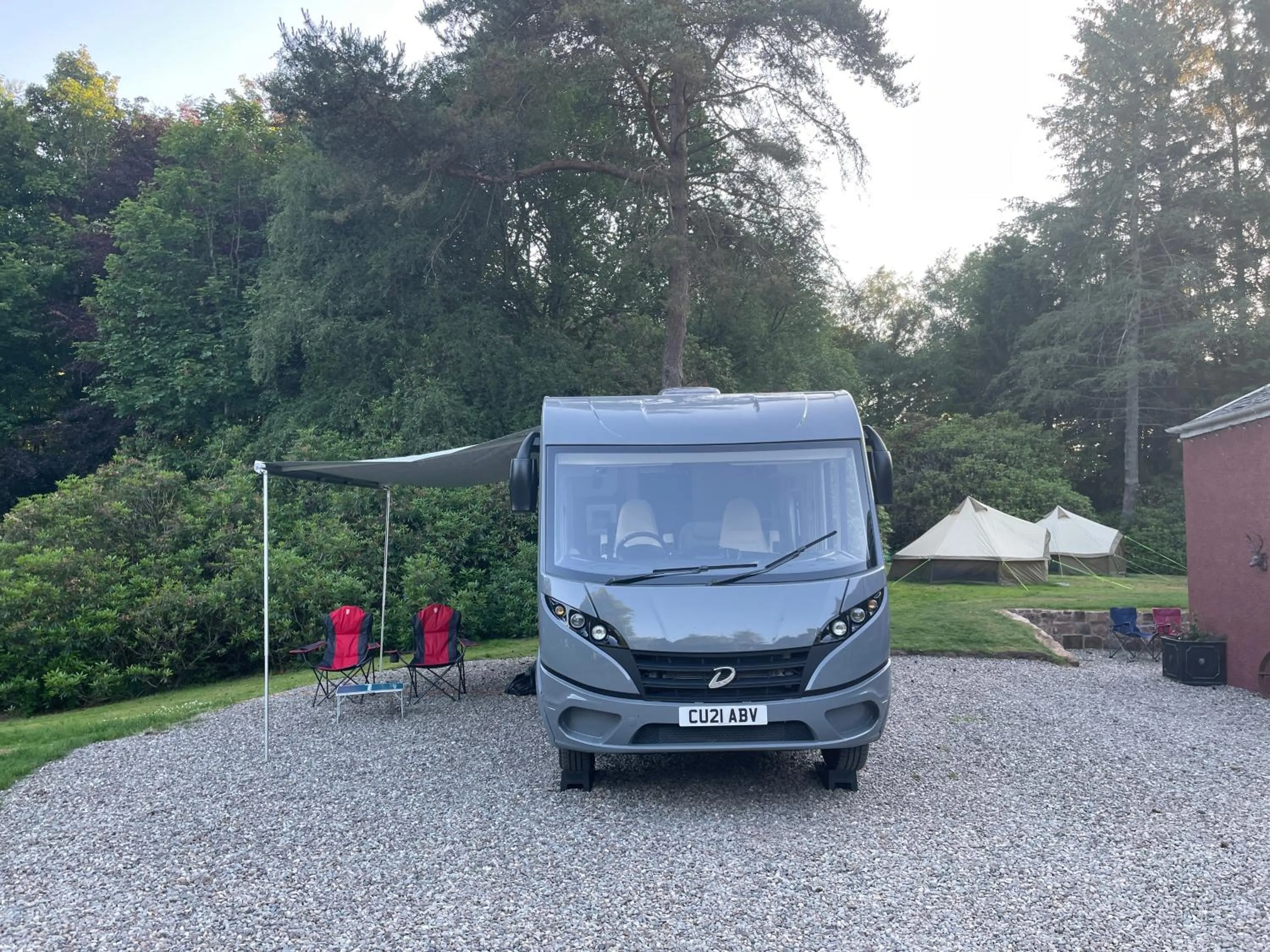 Garden in The West Highland Way Pitches