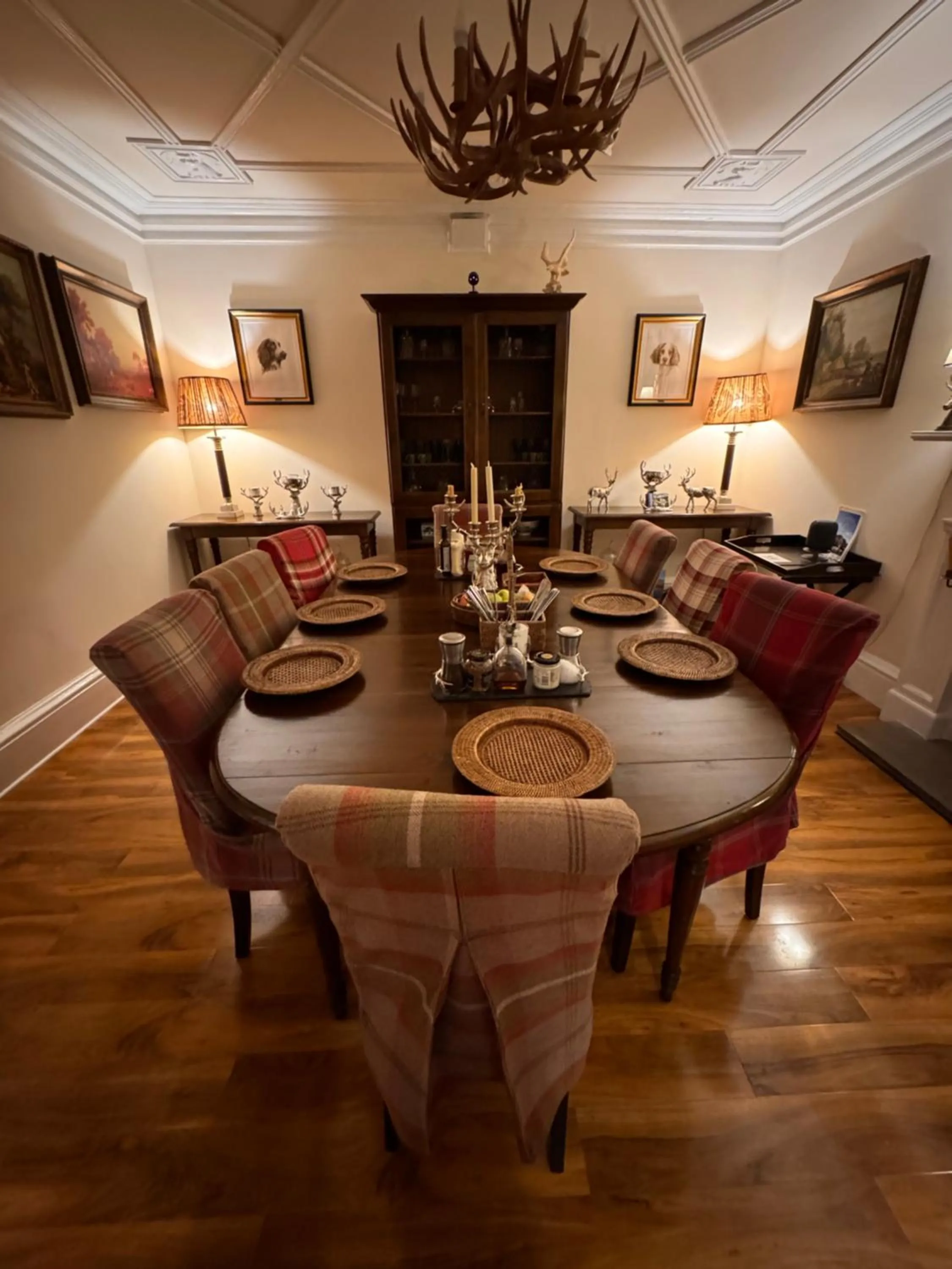 Dining area in The West Highland Way Pitches