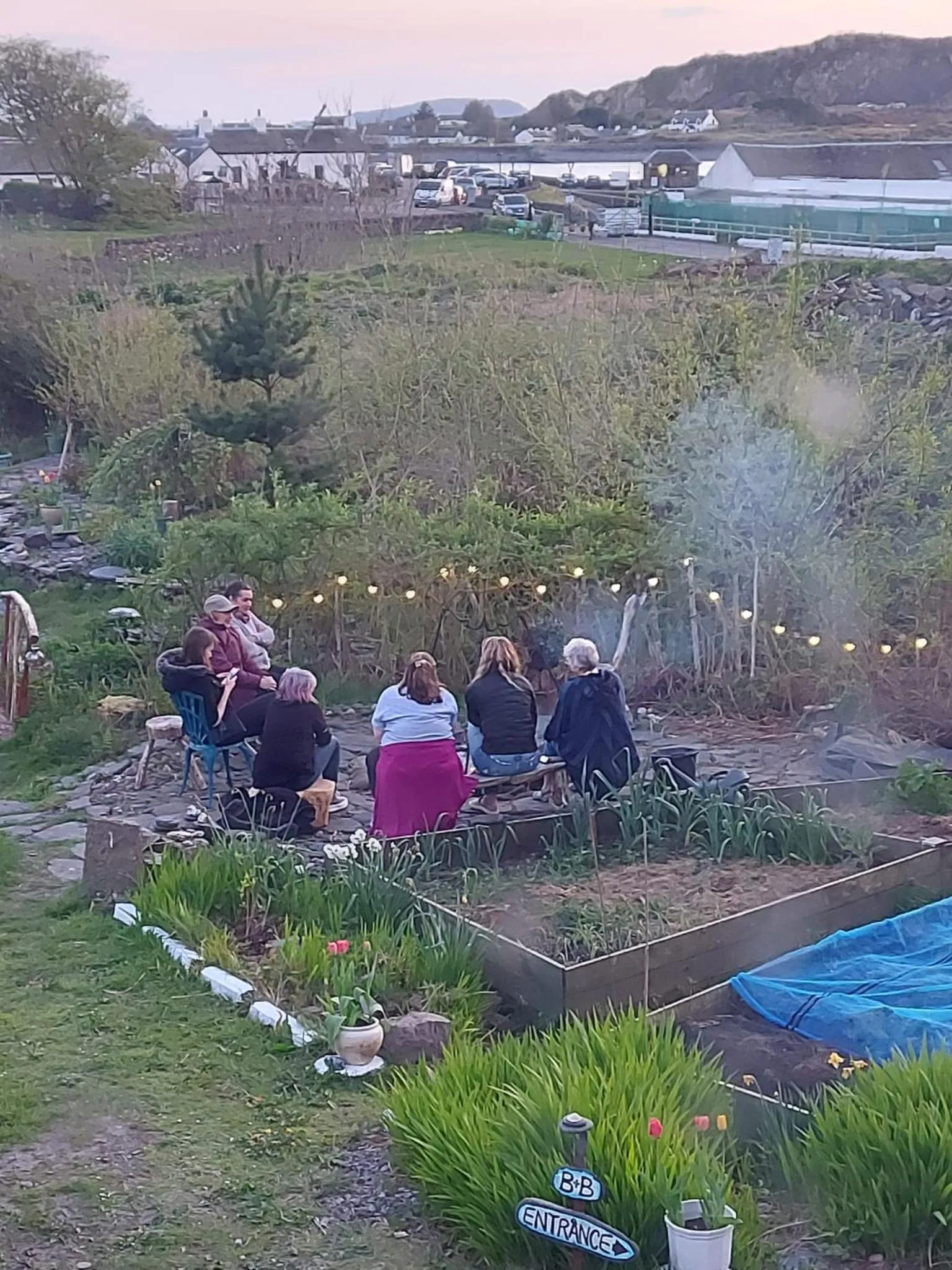 Nearby landmark in Garragh Mhor