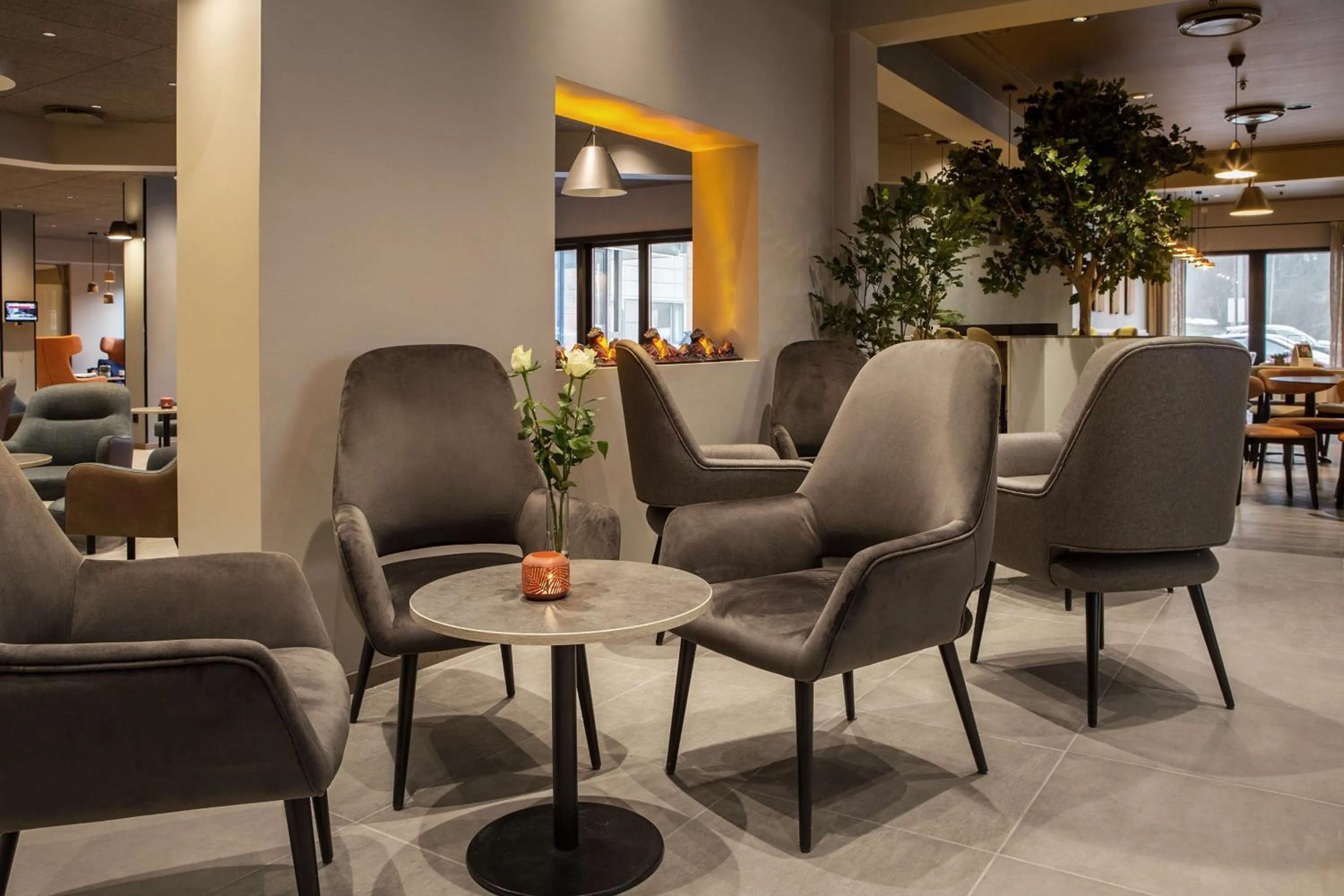 Lobby or reception in Scandic Kokstad