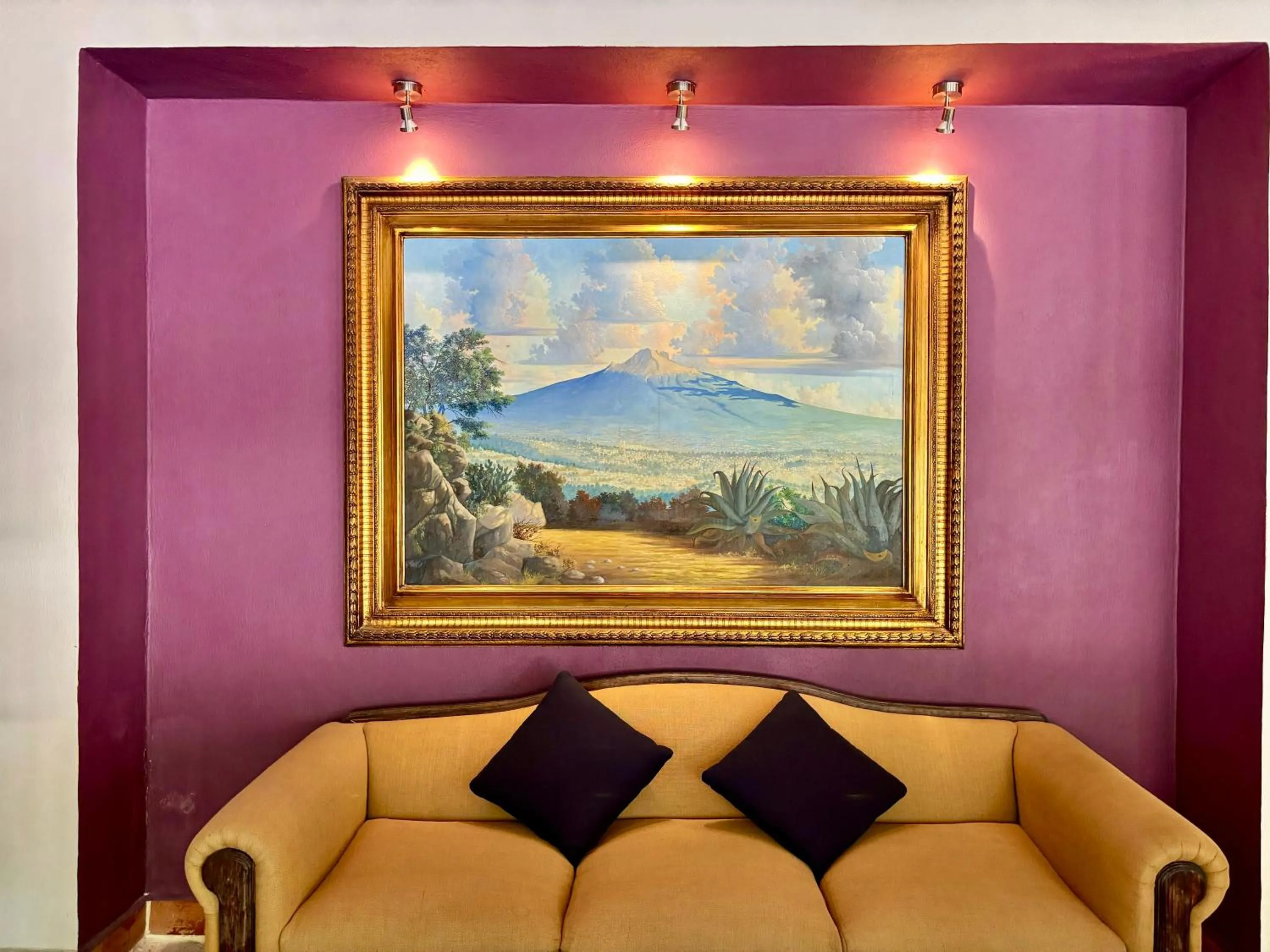 Living room in Molino de los Reyes