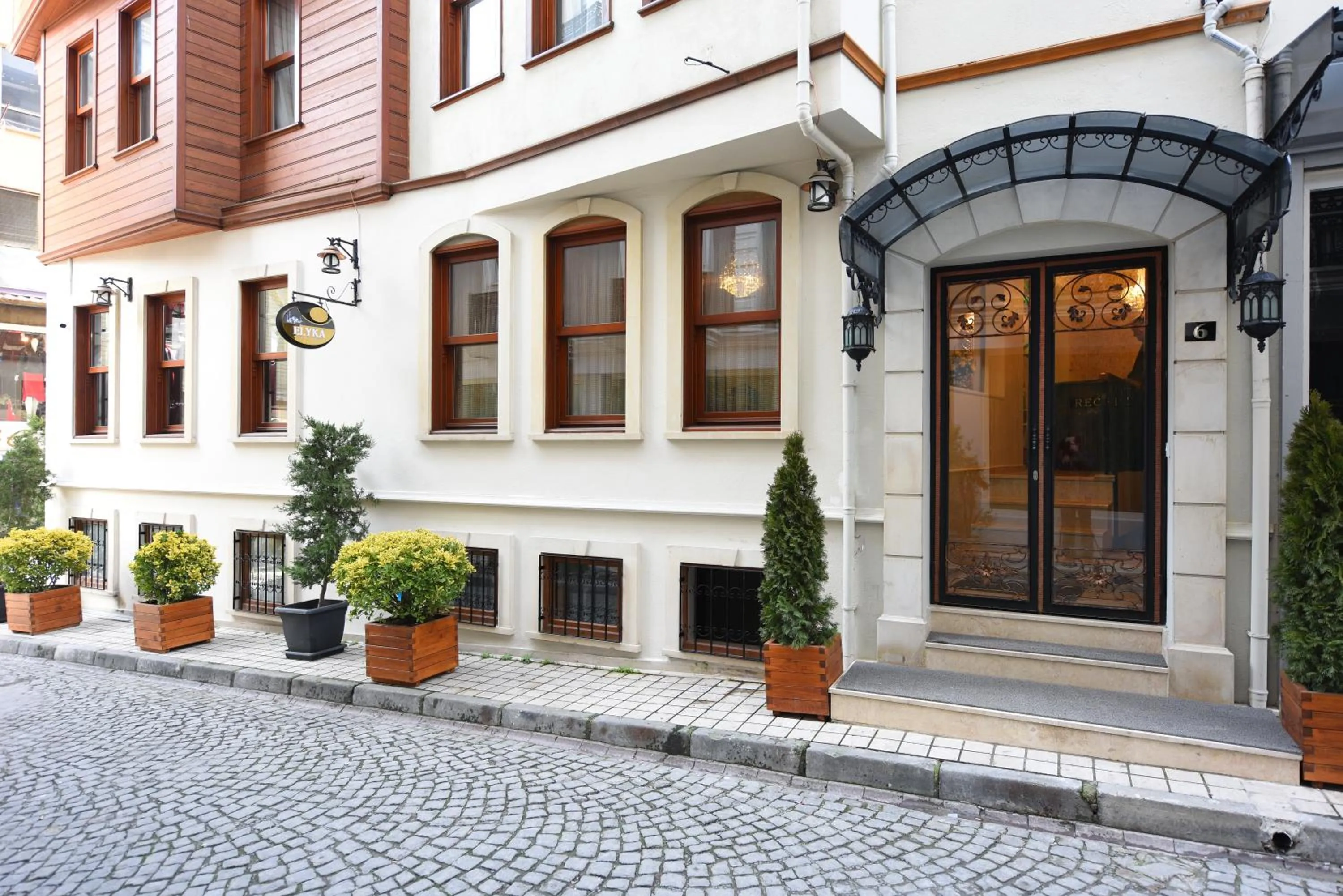 Property building in Elyka Hotel