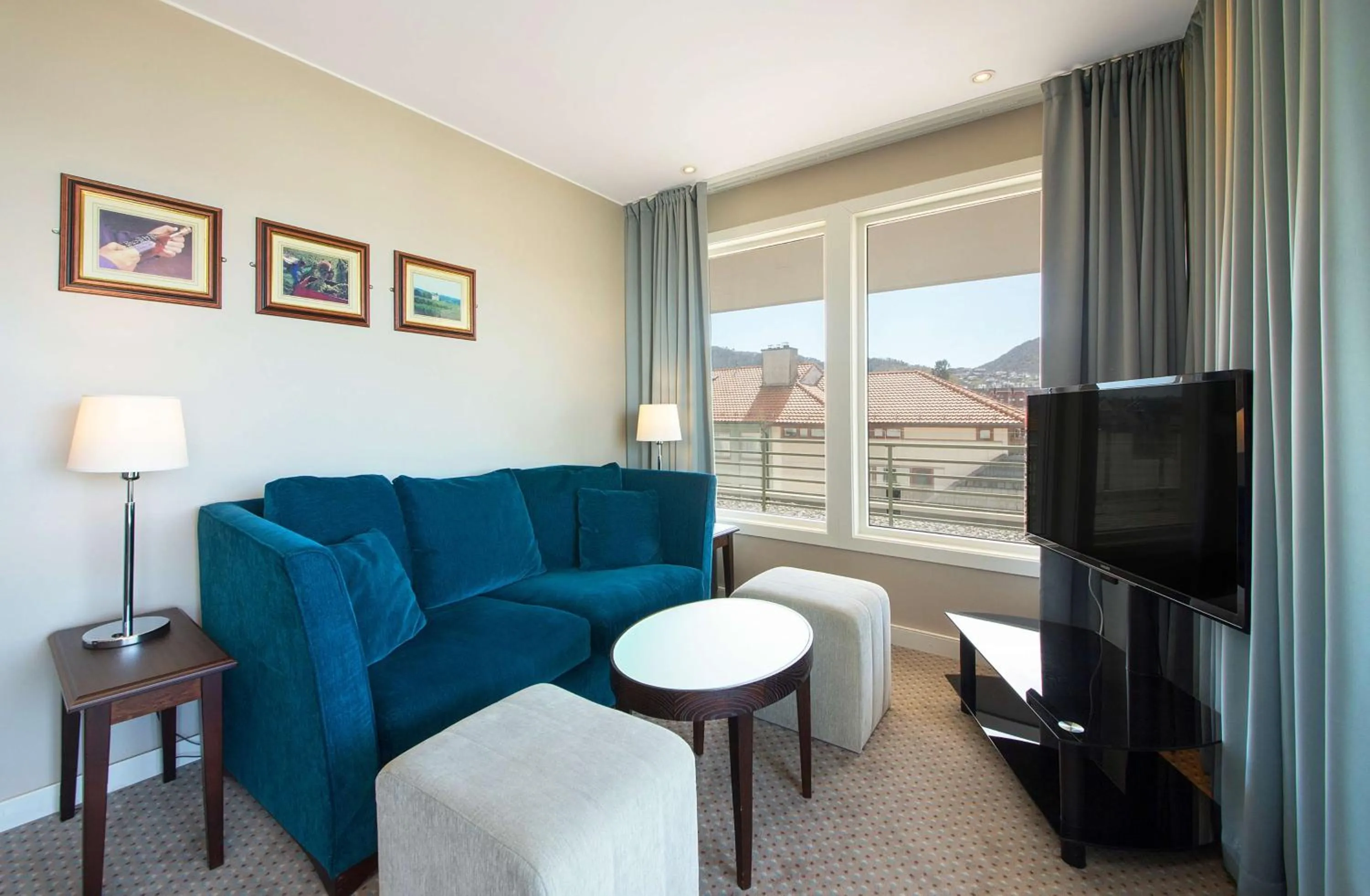 Bedroom in Scandic Bergen City