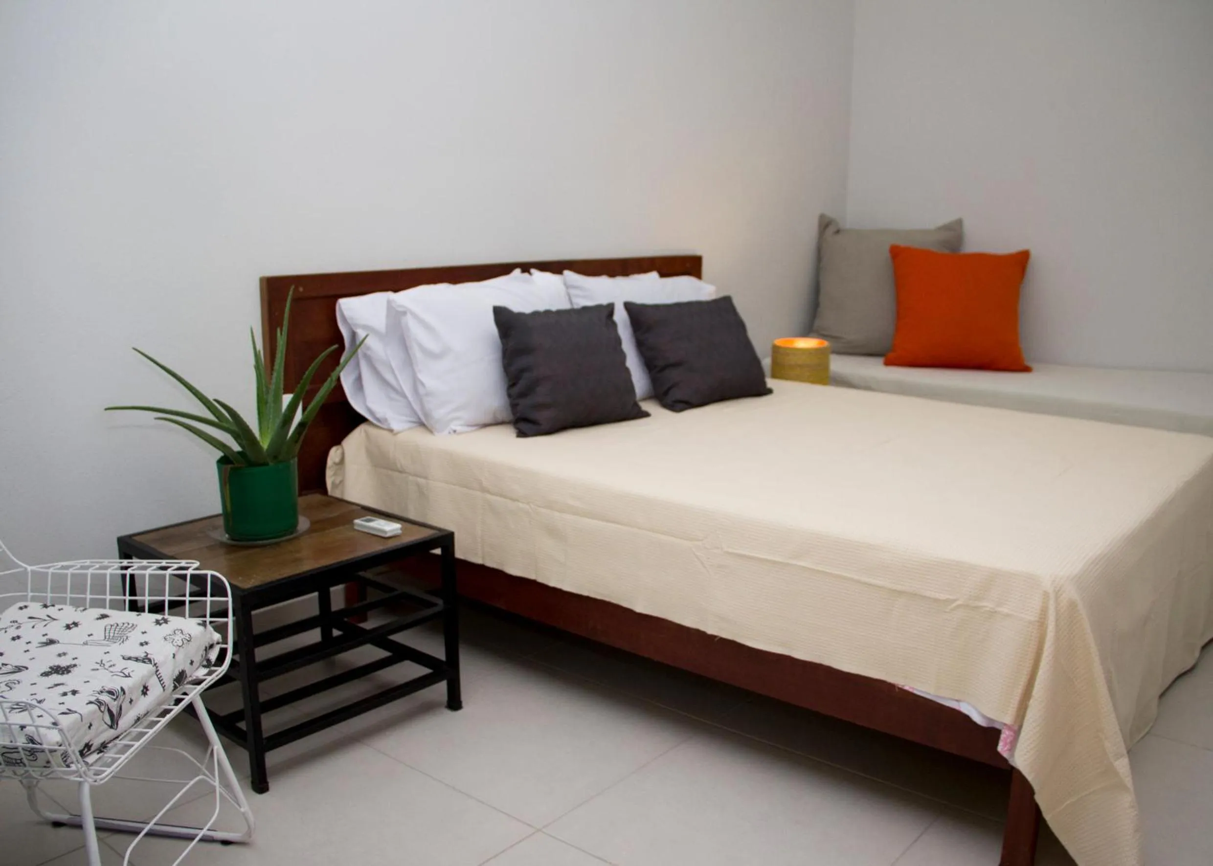 Bed in Manjuba Pousada - Taipu de Fora