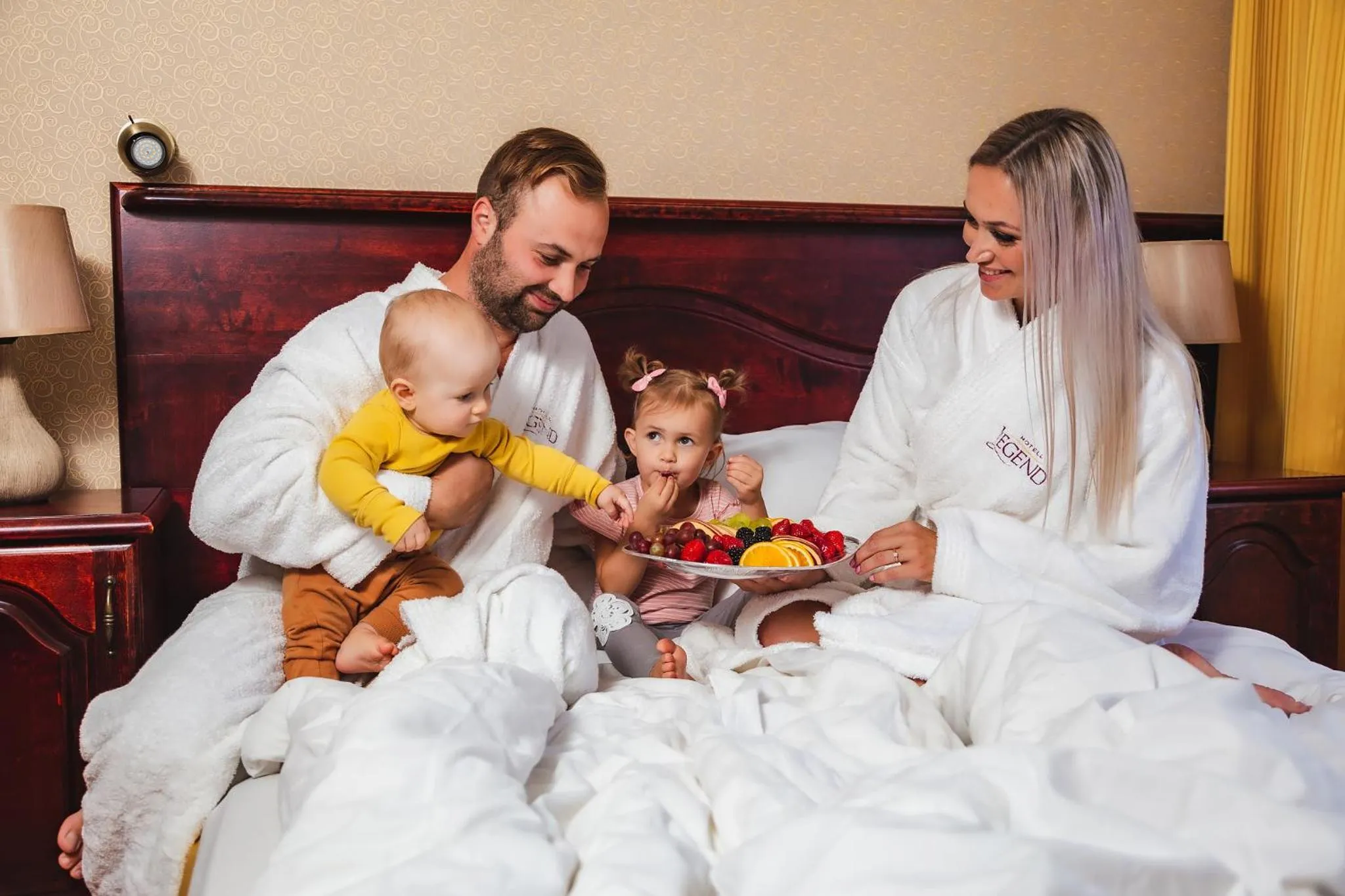 People, Bed in Hotel Legend