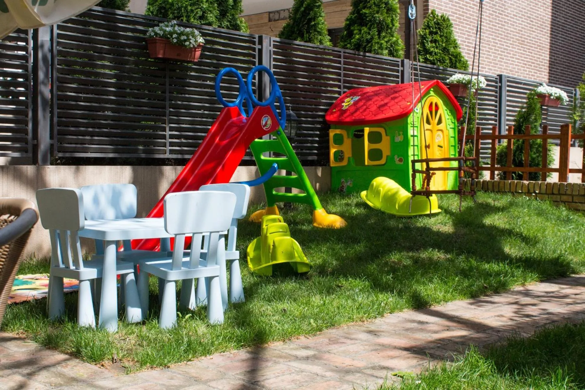 Children play ground in Villa Mystique