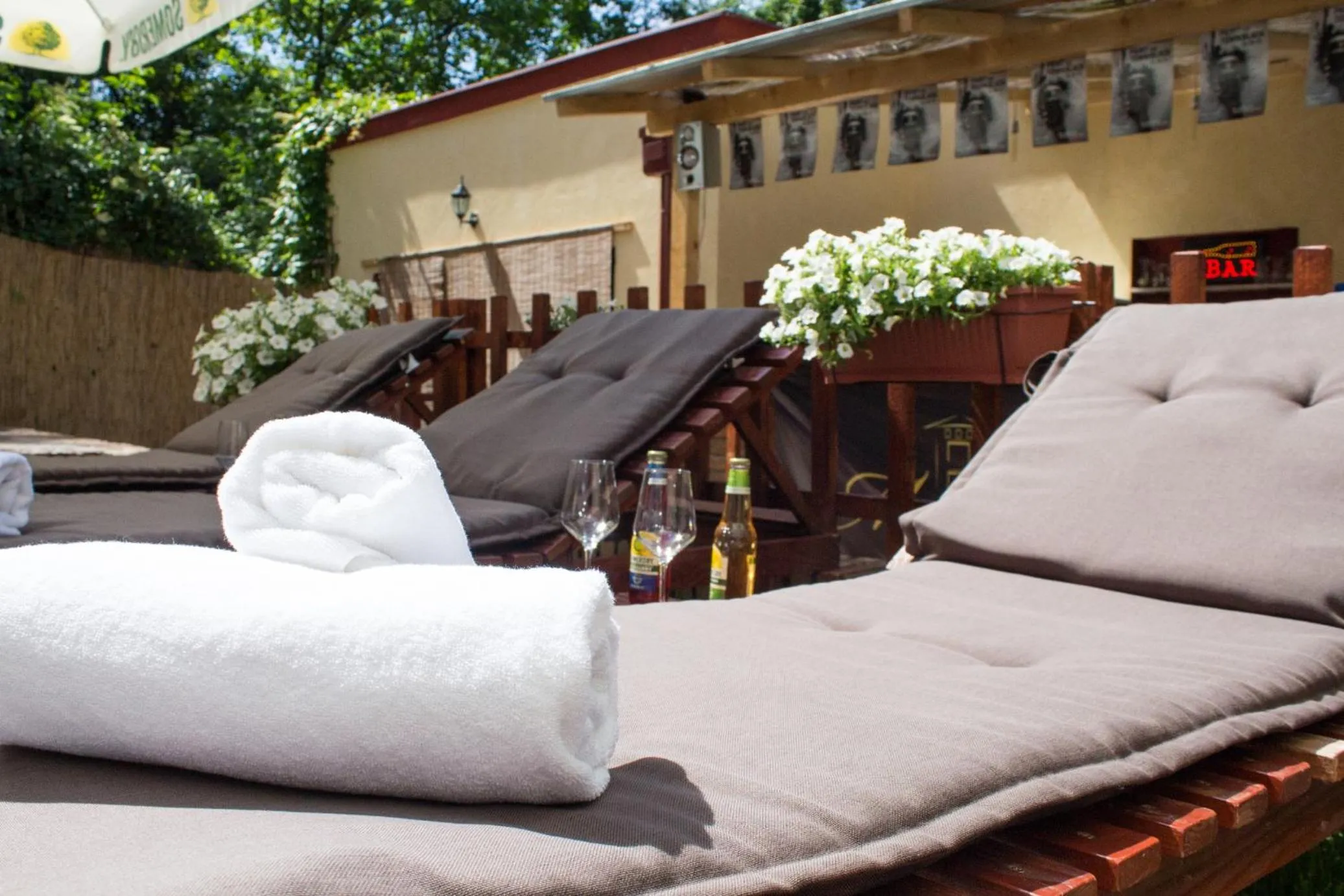 Garden in Villa Mystique