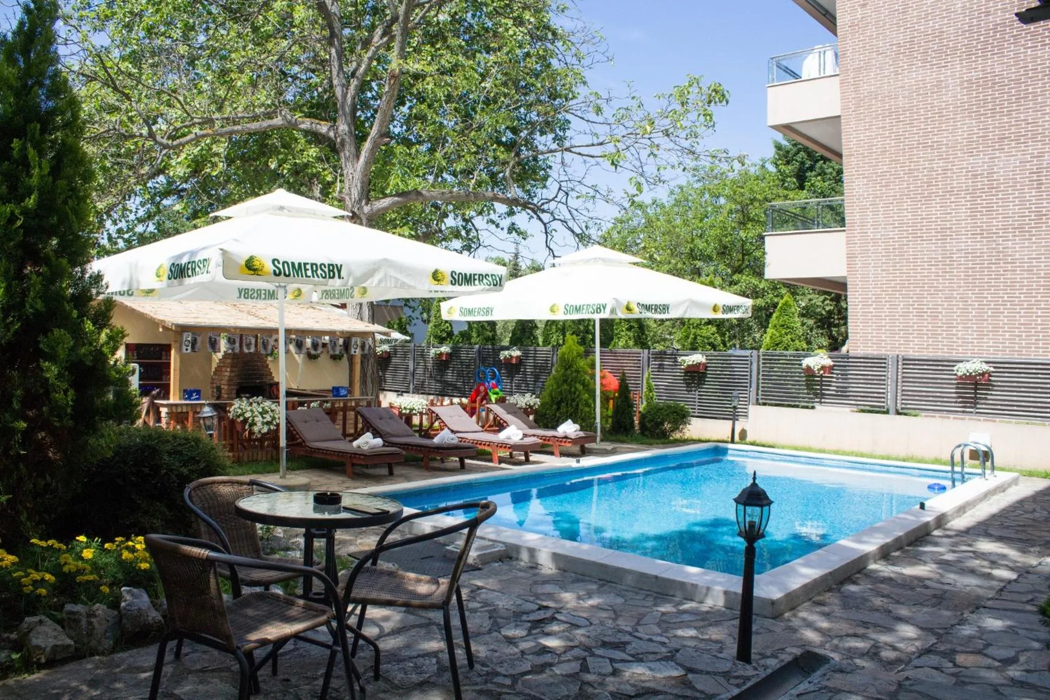 BBQ facilities in Villa Mystique