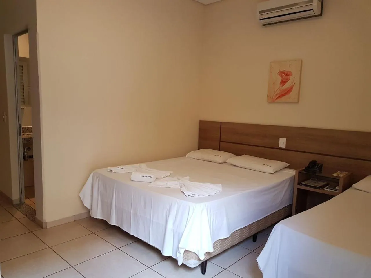 Bed in Água Viva Hotel