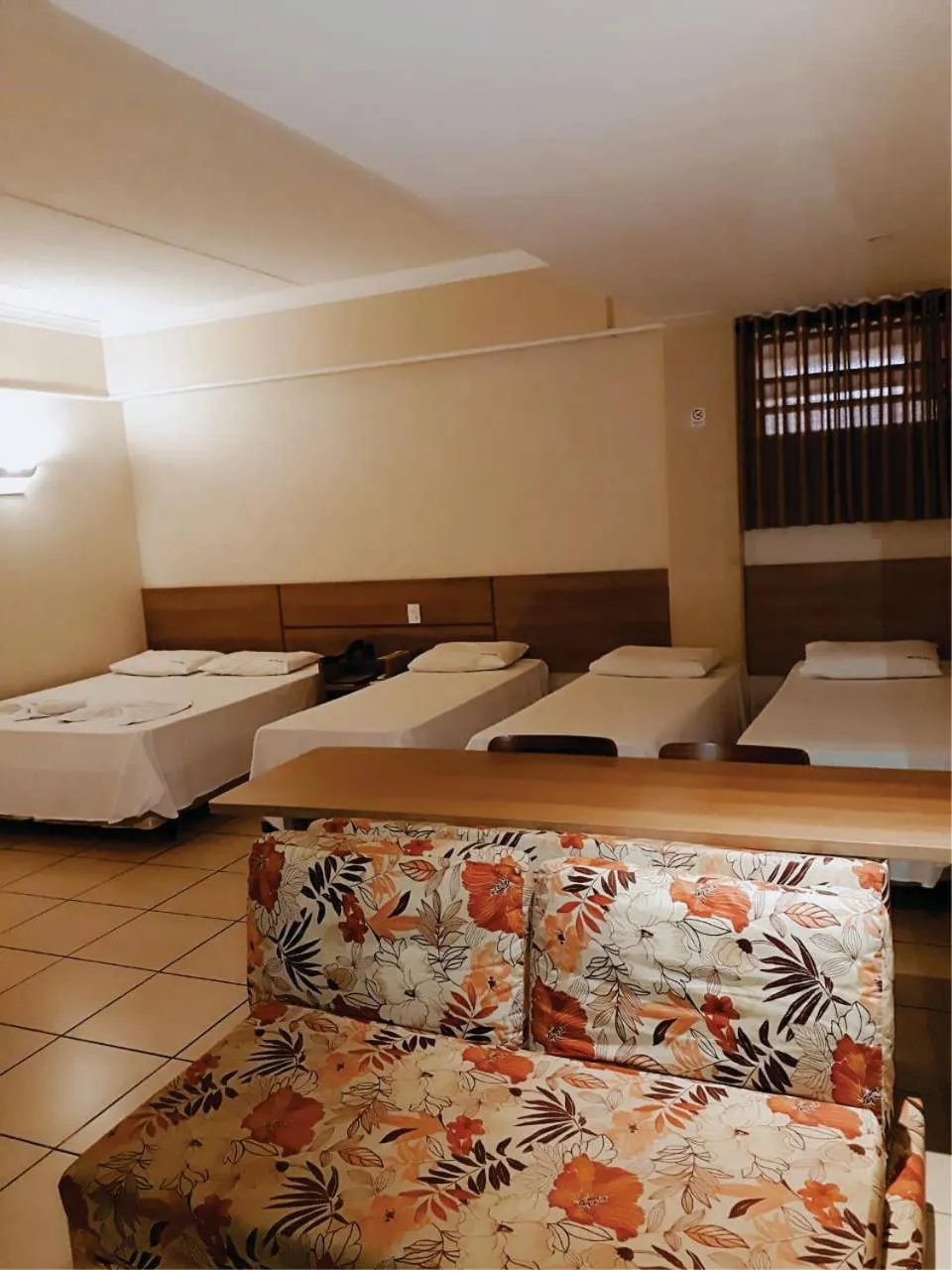 Bed in Água Viva Hotel