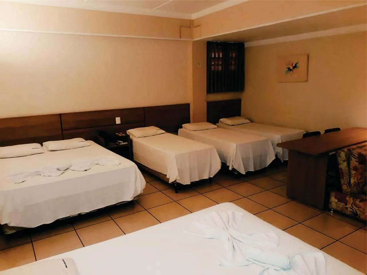 Bed in Água Viva Hotel