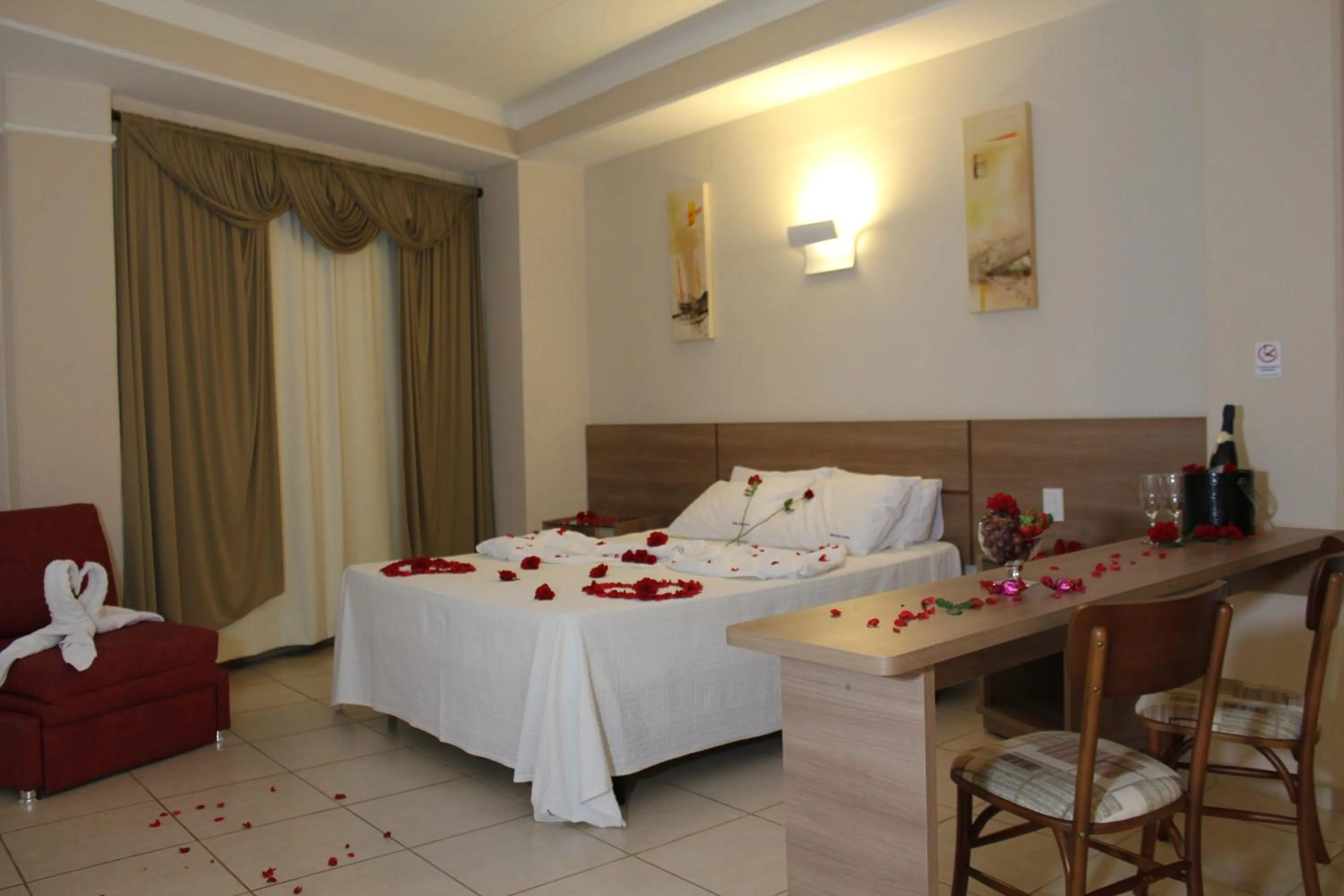 Bed in Água Viva Hotel