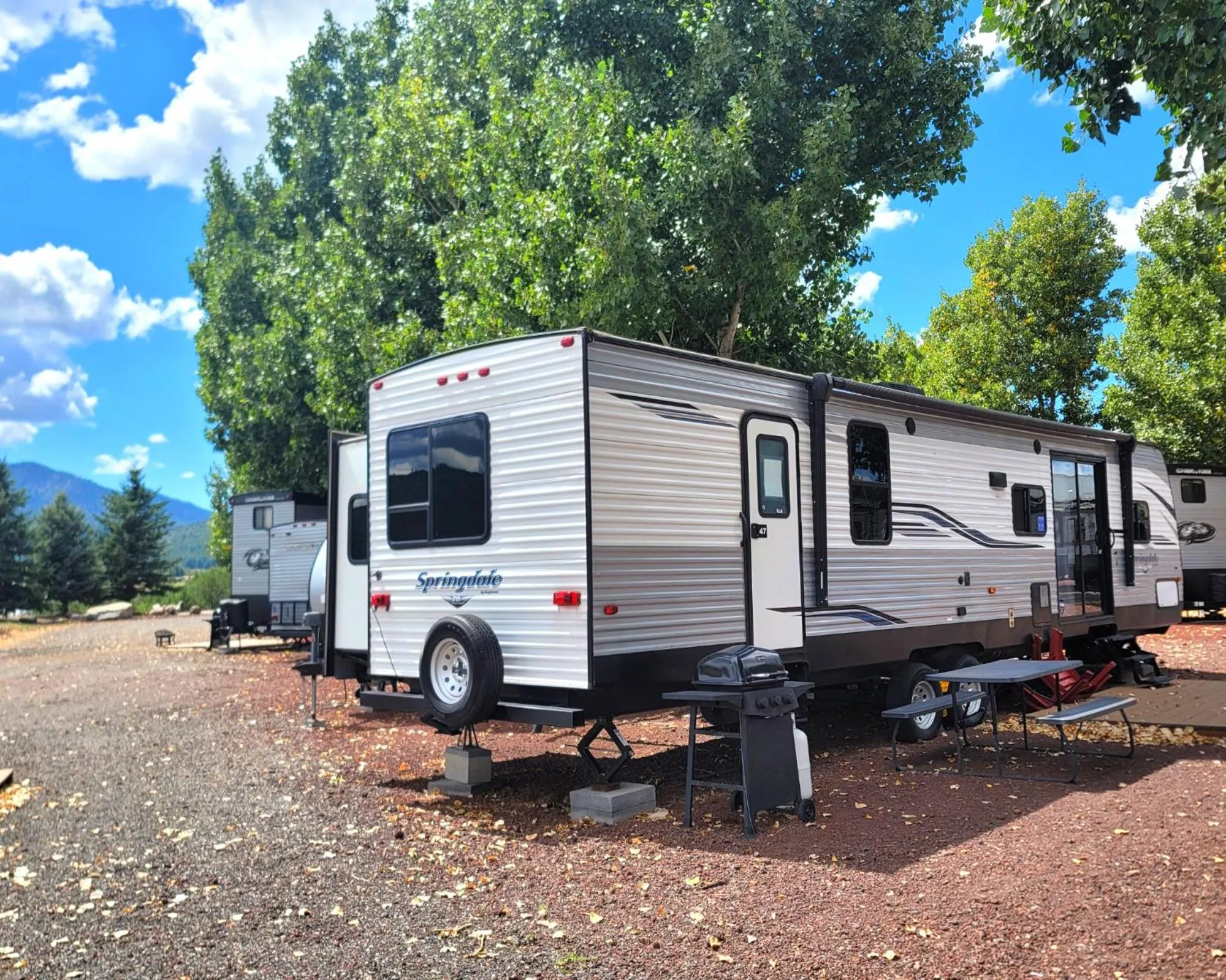 Day in Grand Canyon RV Glamping