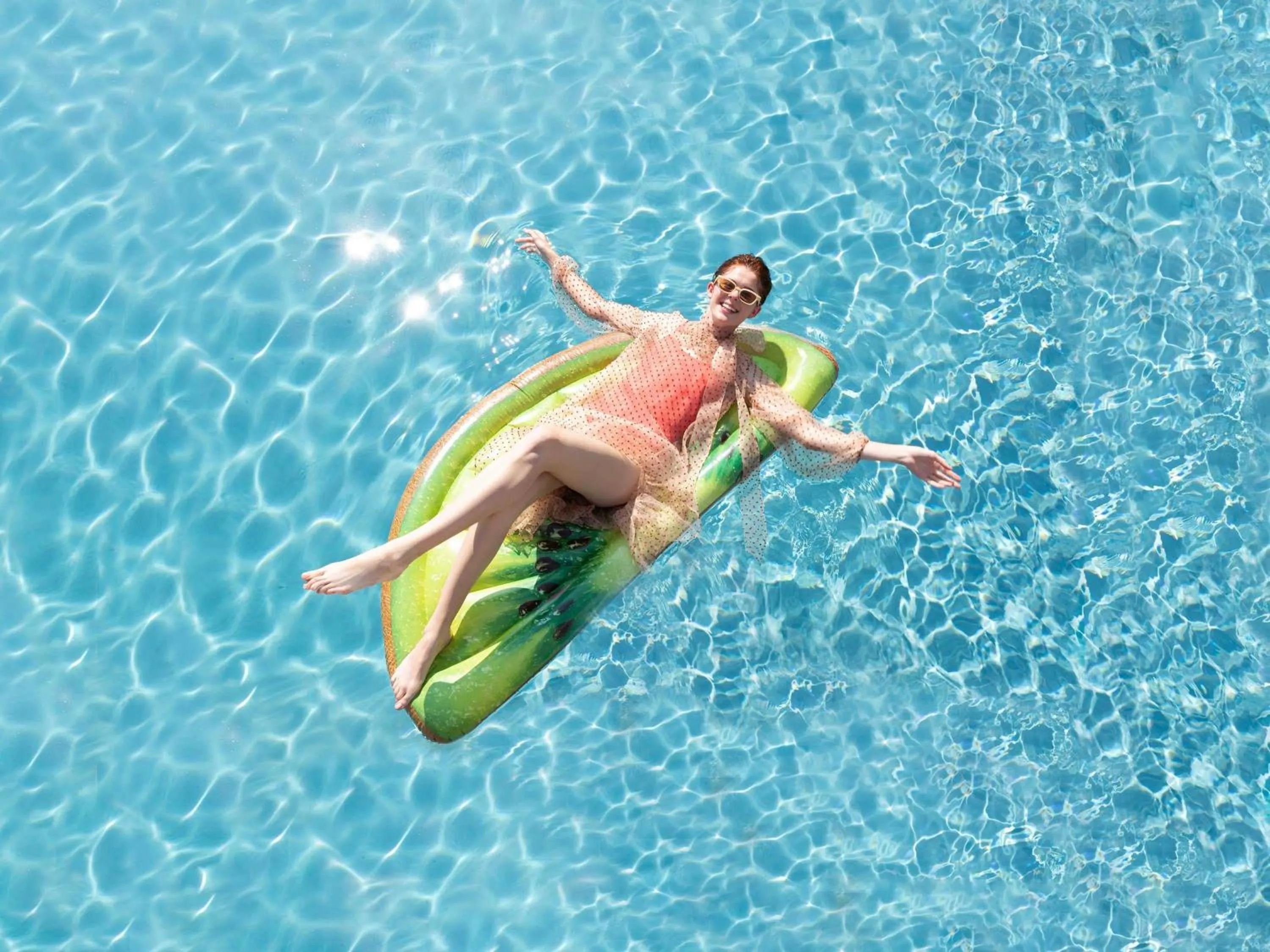 Pool view in Greet Hôtel Castres Saix
