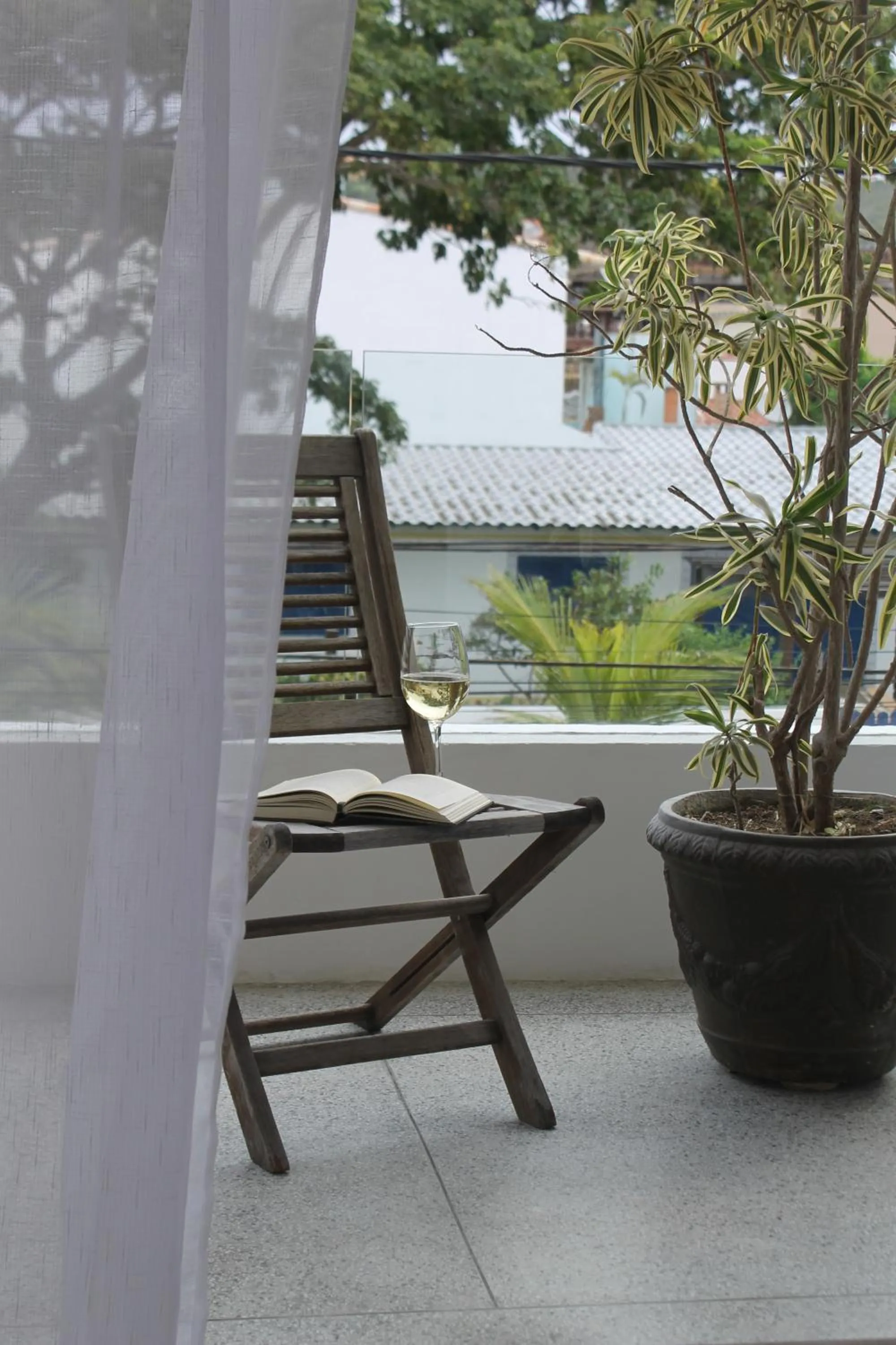 Balcony/Terrace in Orlanova Boutique Hotel