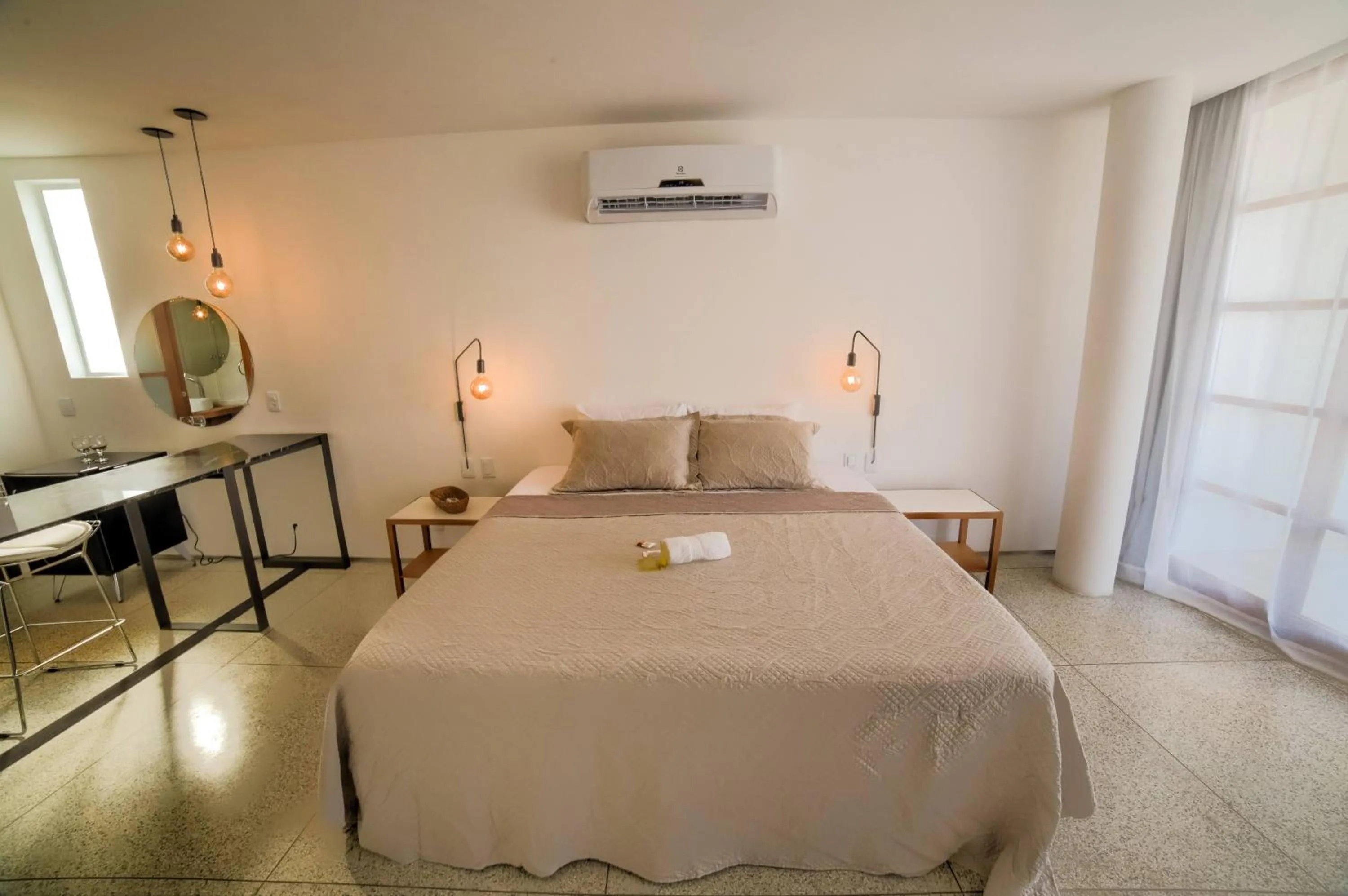 Bed in Orlanova Boutique Hotel