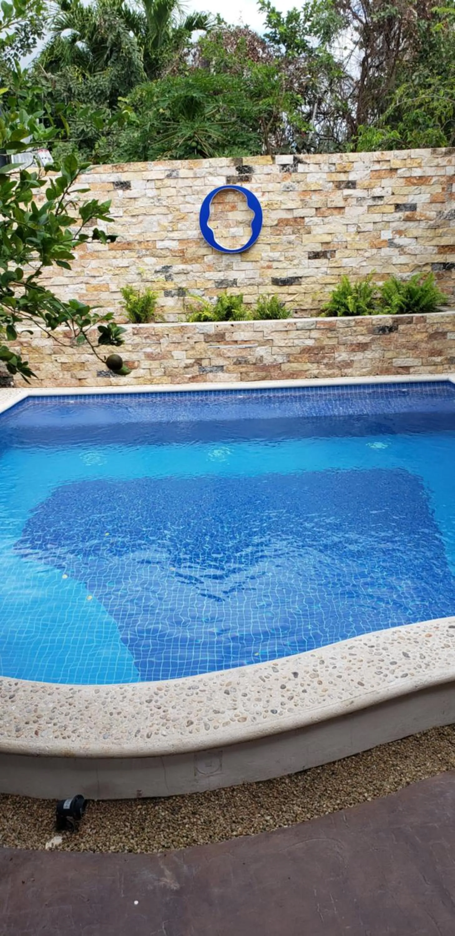 Swimming pool in Poza Clara Sanctuary