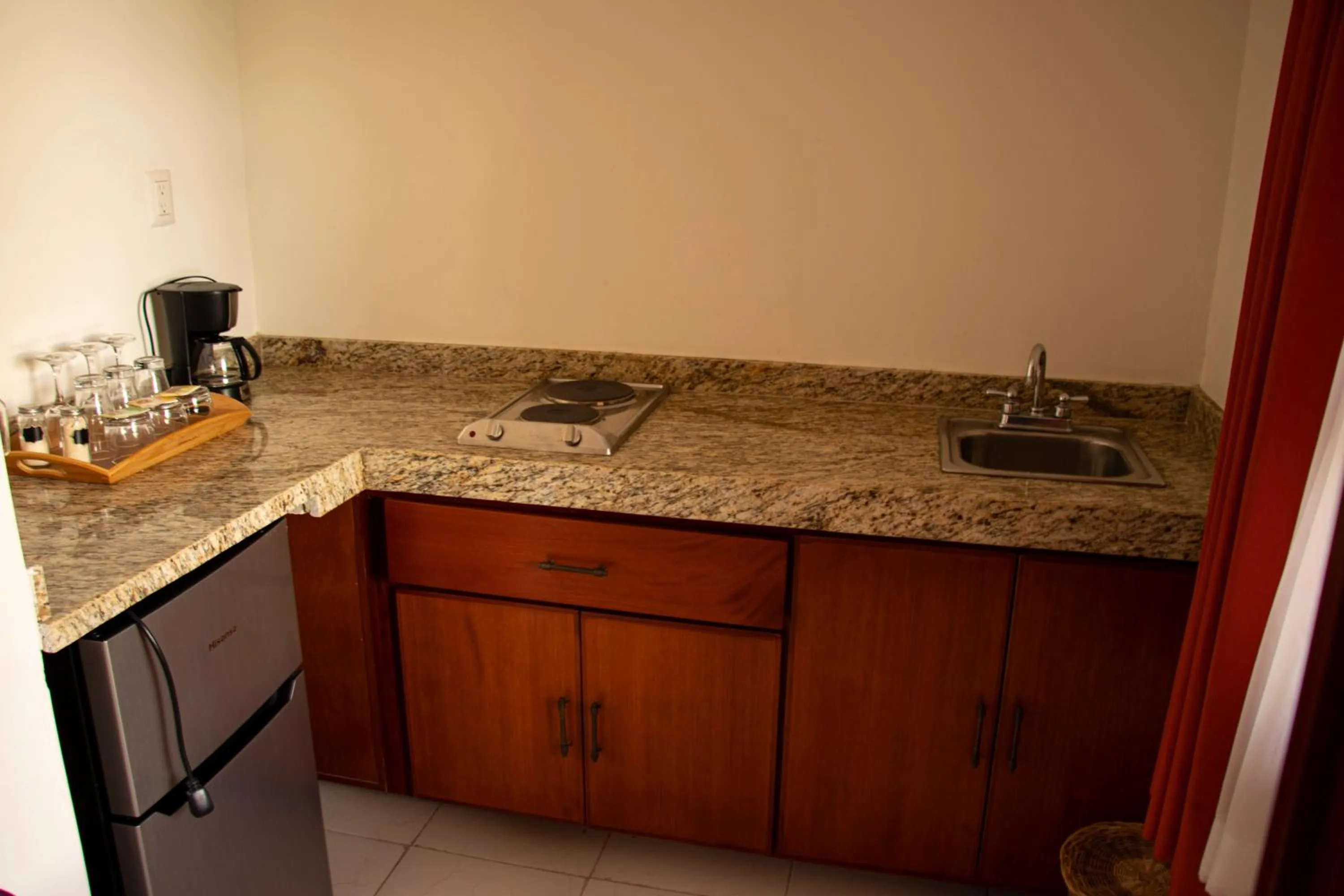 kitchen in Poza Clara Sanctuary
