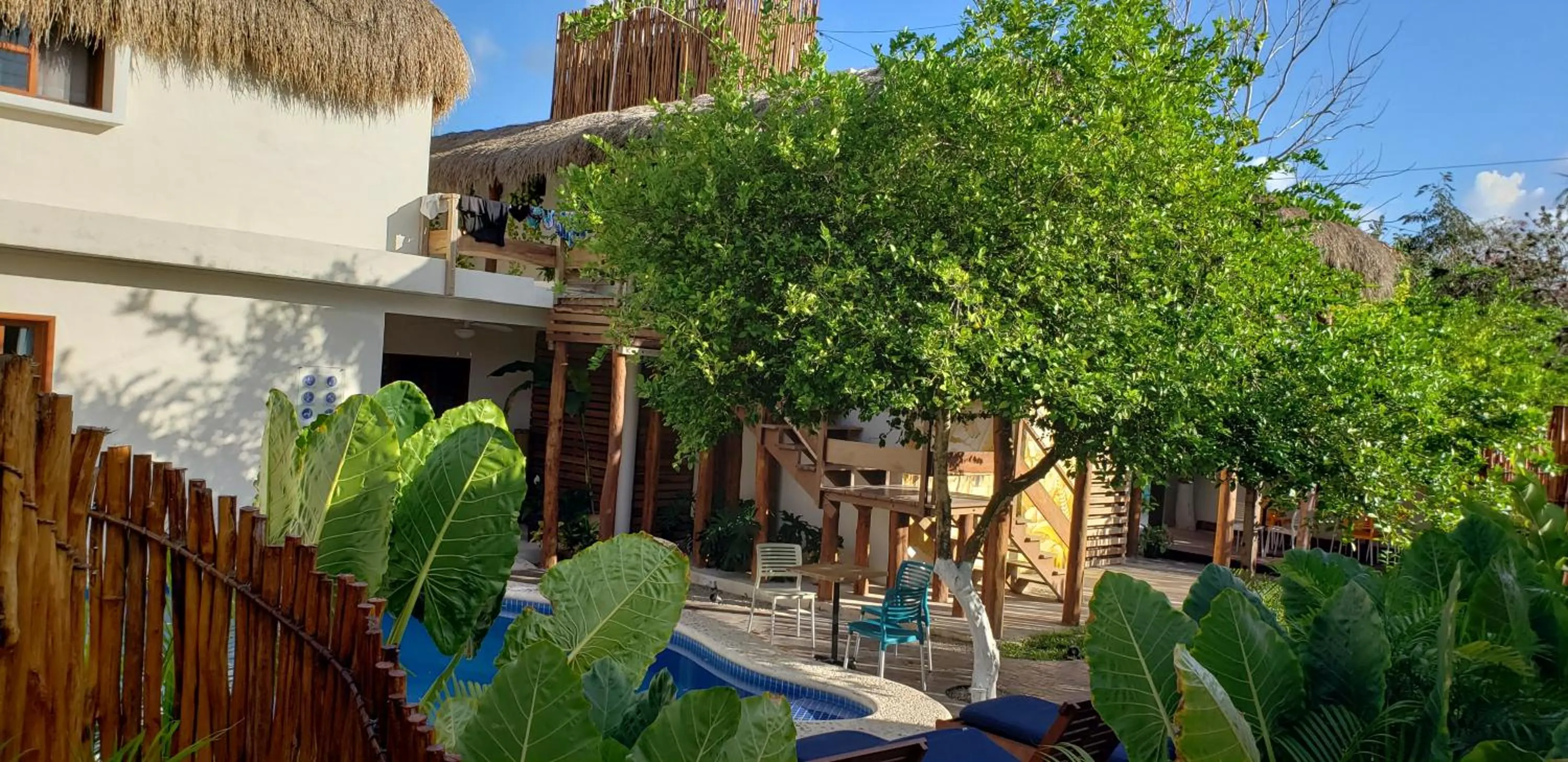 Garden in Poza Clara Sanctuary