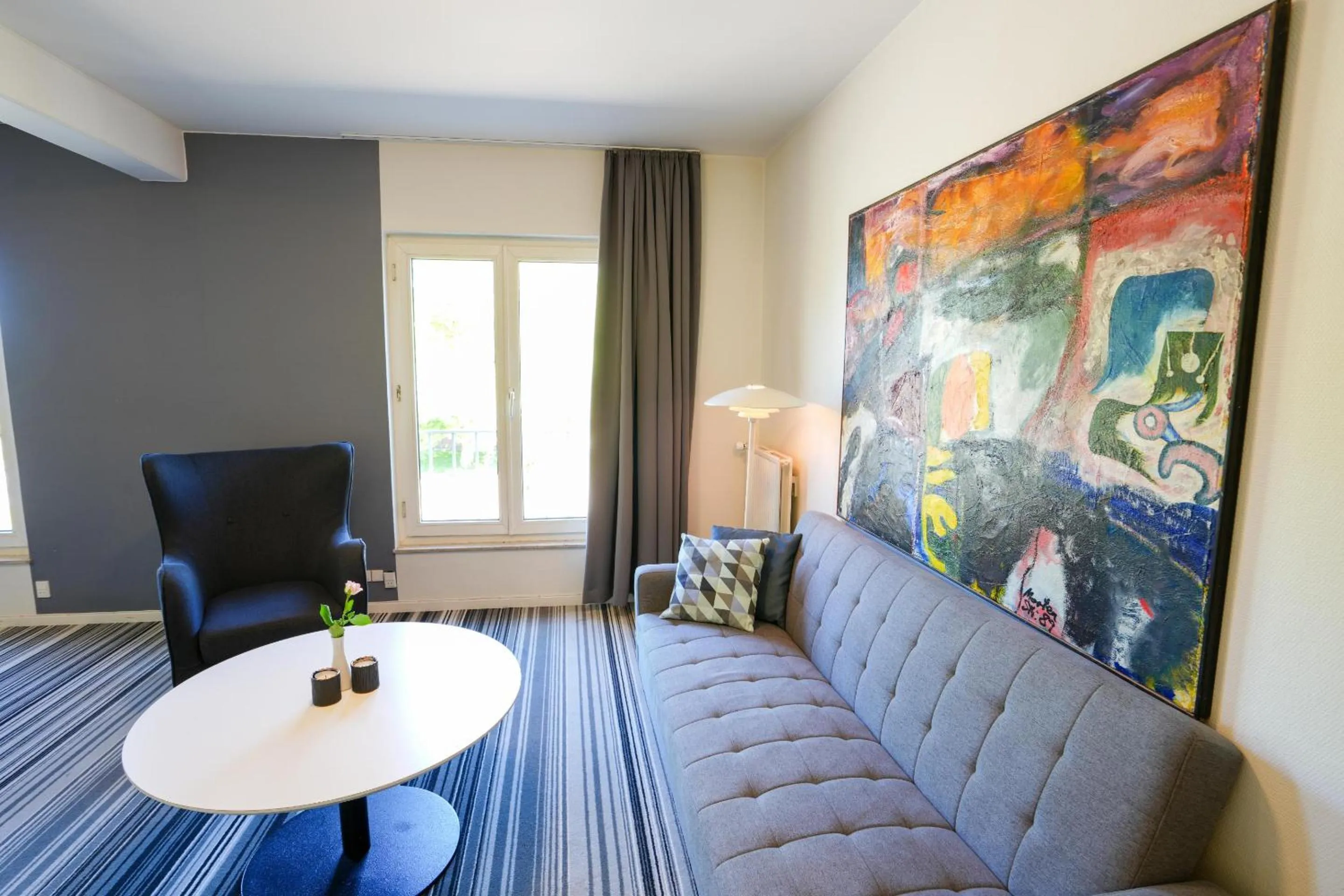 Bedroom in Østergaards Hotel