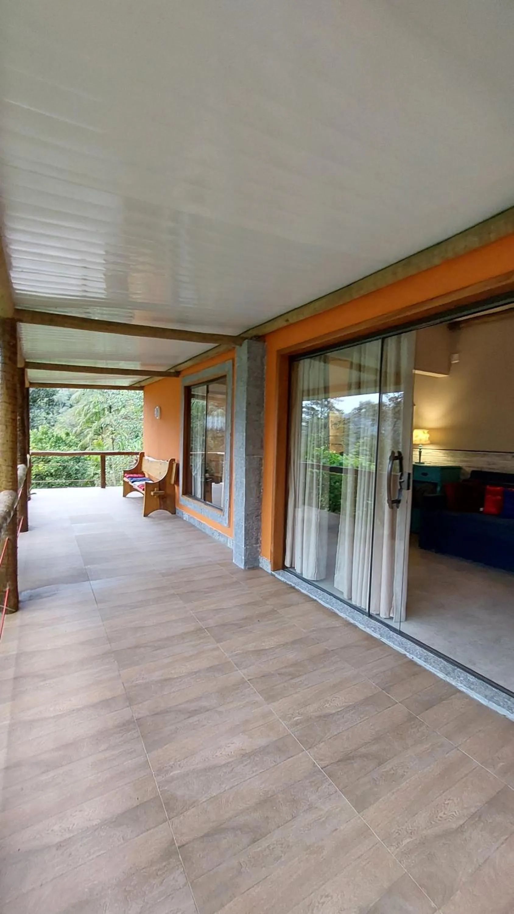 Balcony/Terrace in Casa no Céu