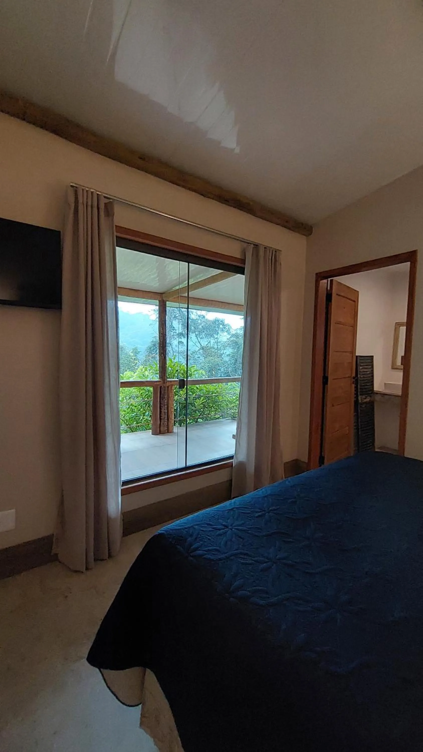 View (from property/room), Bed in Casa no Céu