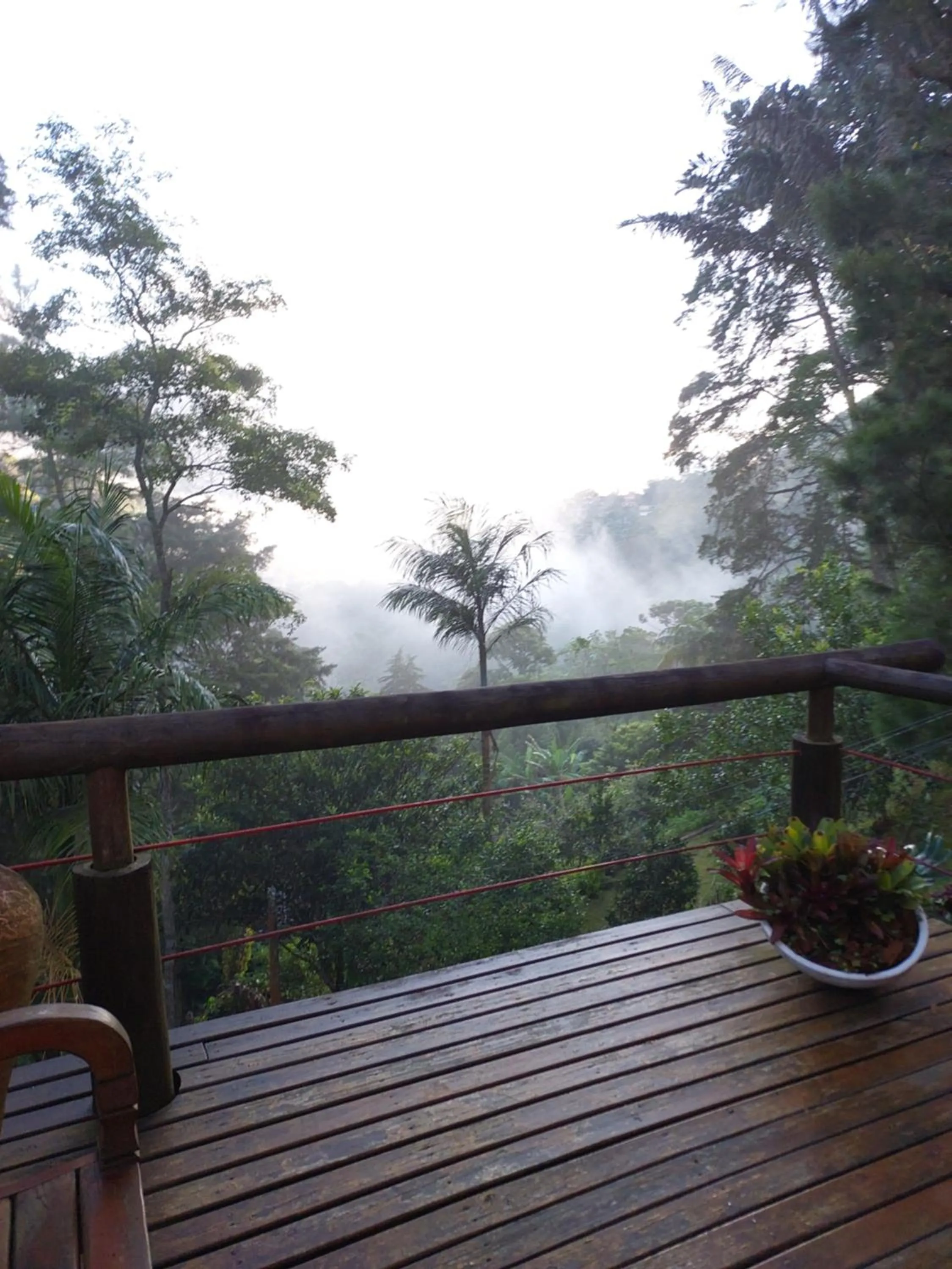 Balcony/Terrace in Casa no Céu