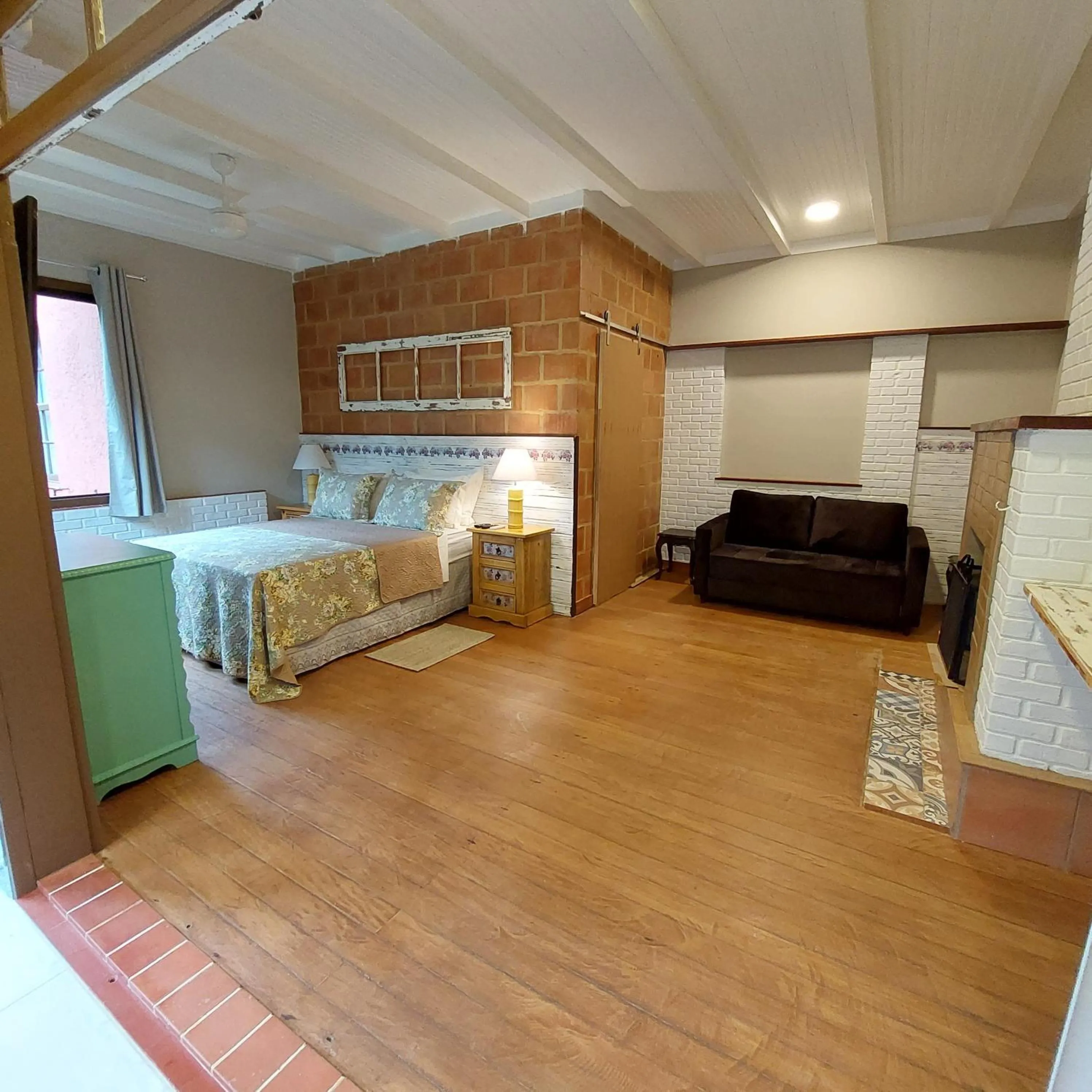 Living room, Bed in Casa no Céu