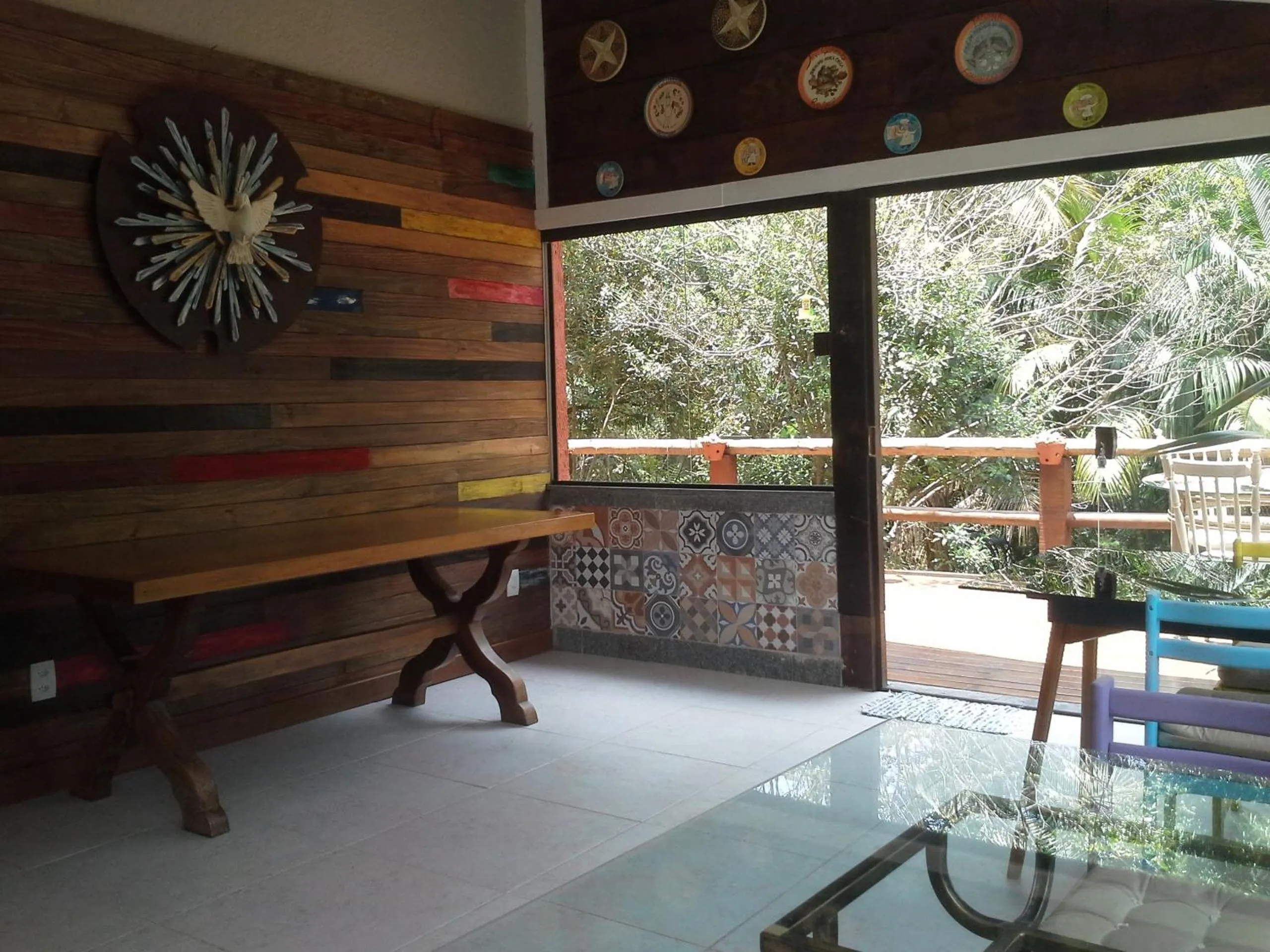 Balcony/Terrace in Casa no Céu