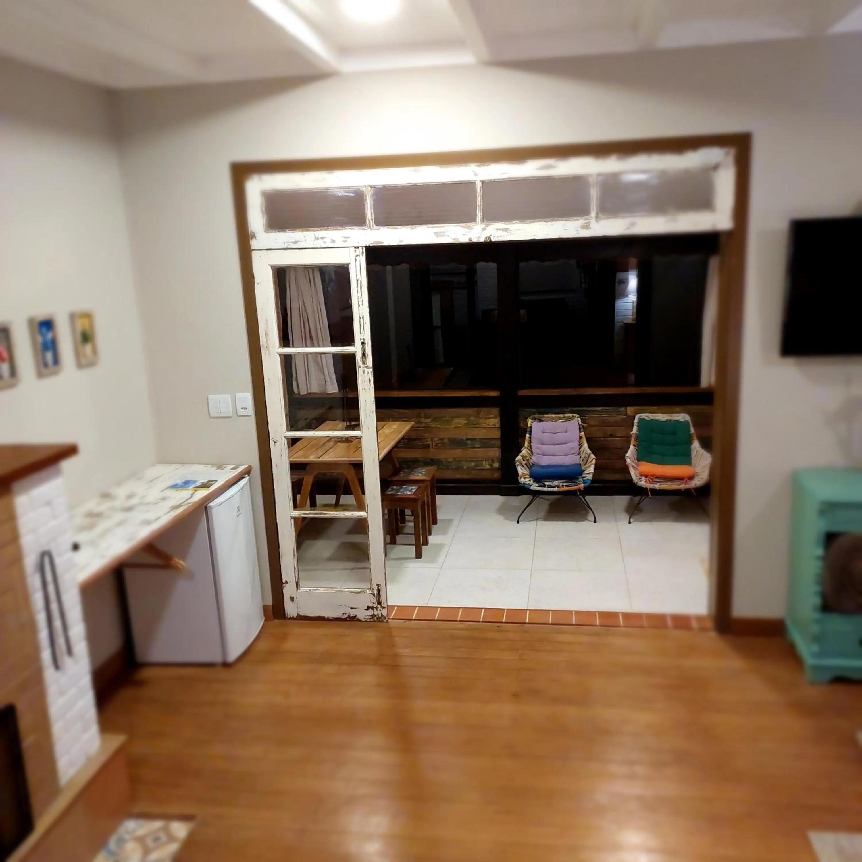 Living room in Casa no Céu