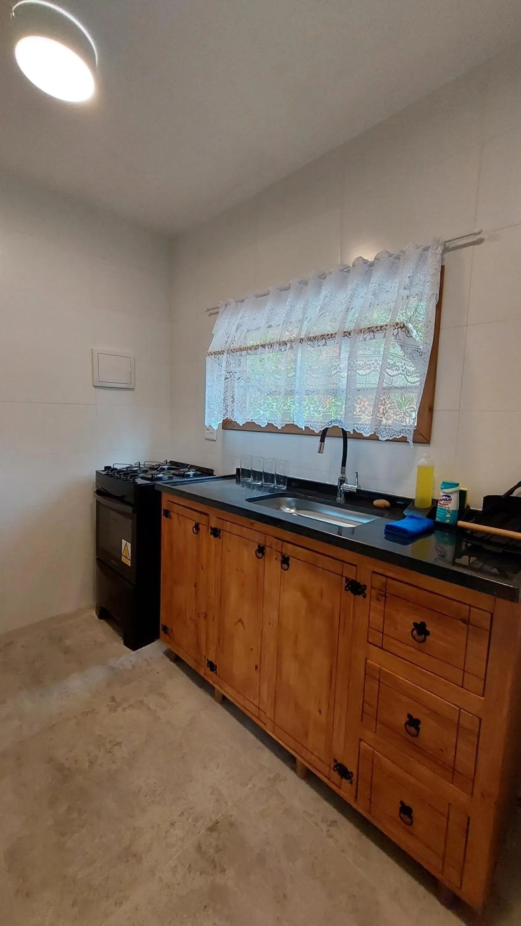 kitchen in Casa no Céu