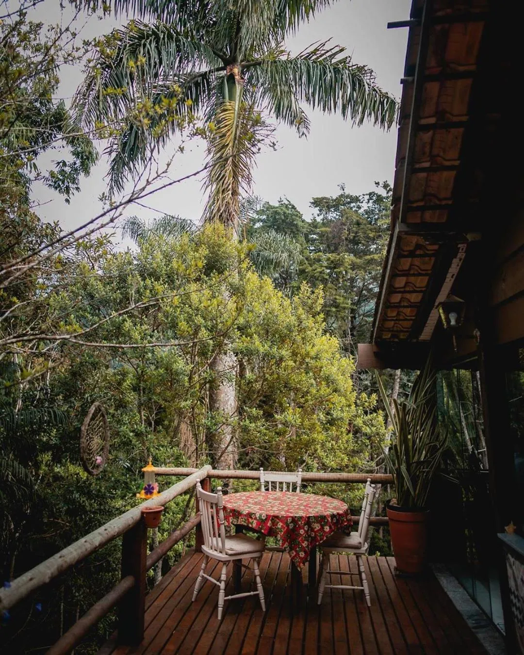 Balcony/Terrace in Casa no Céu