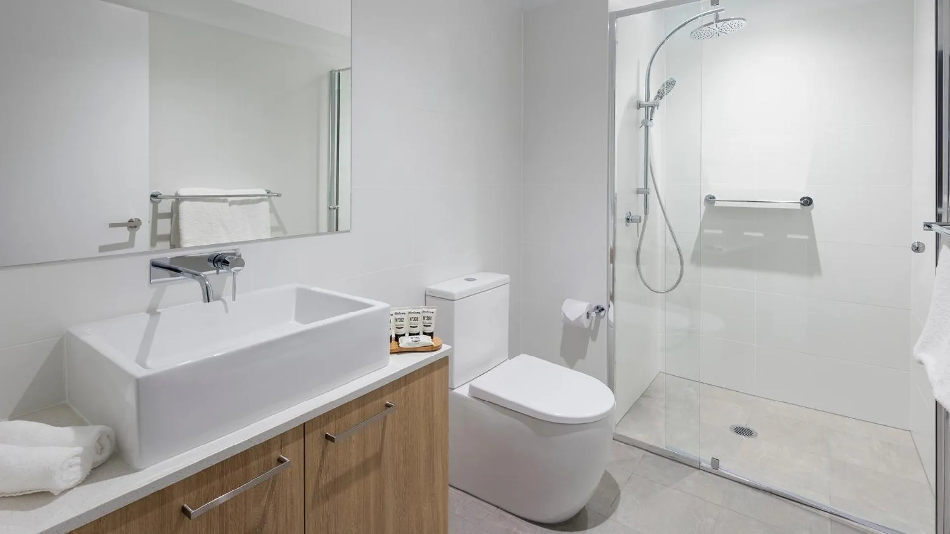 Shower in Avani Adelaide Residences