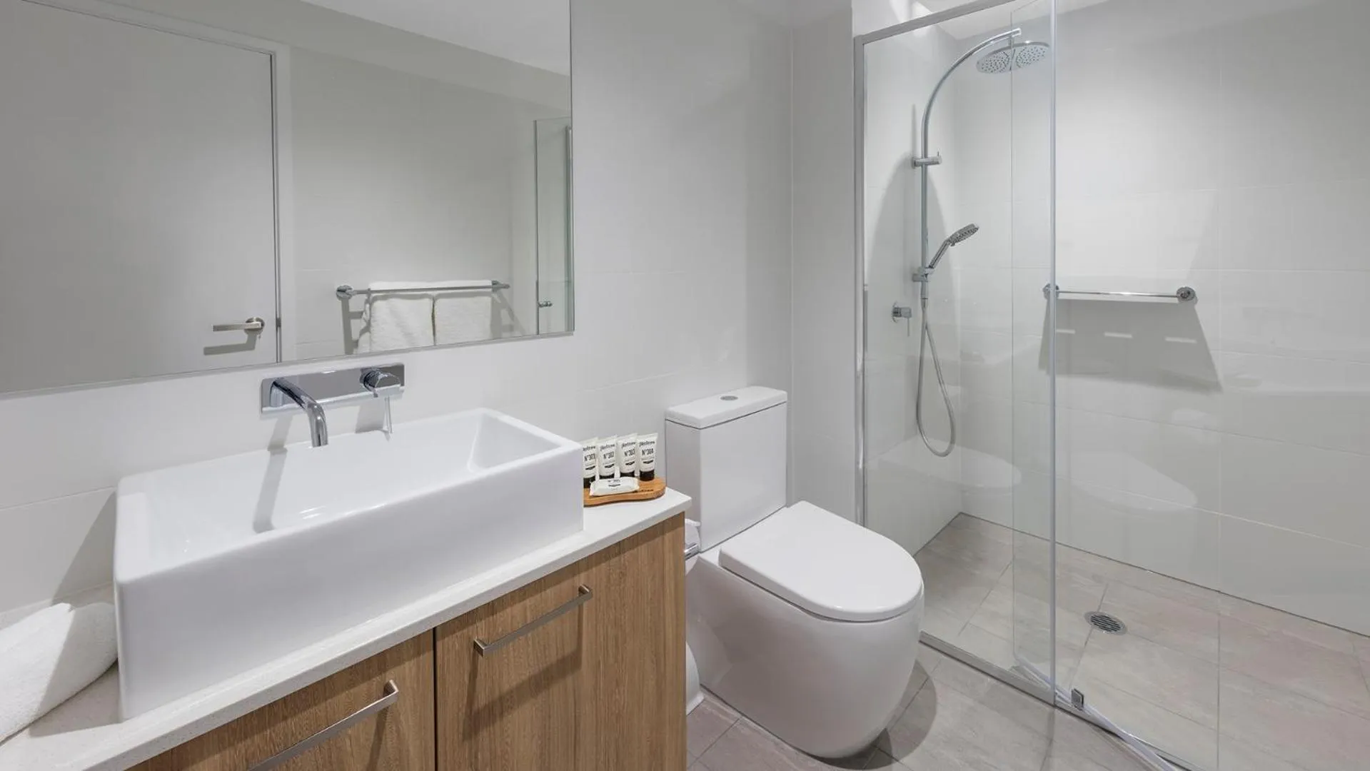 Shower in Avani Adelaide Residences