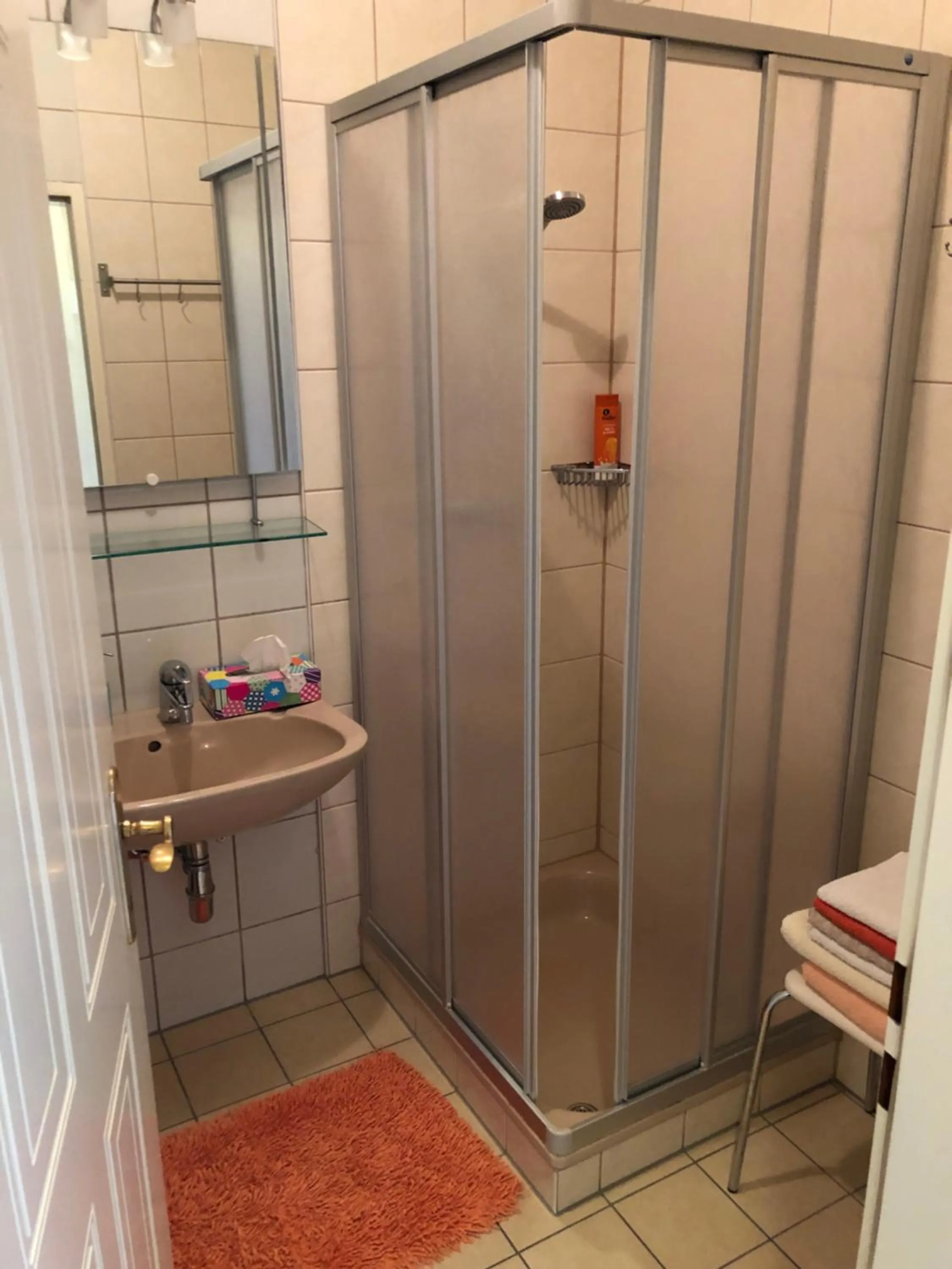 Shower in Haus Camelia