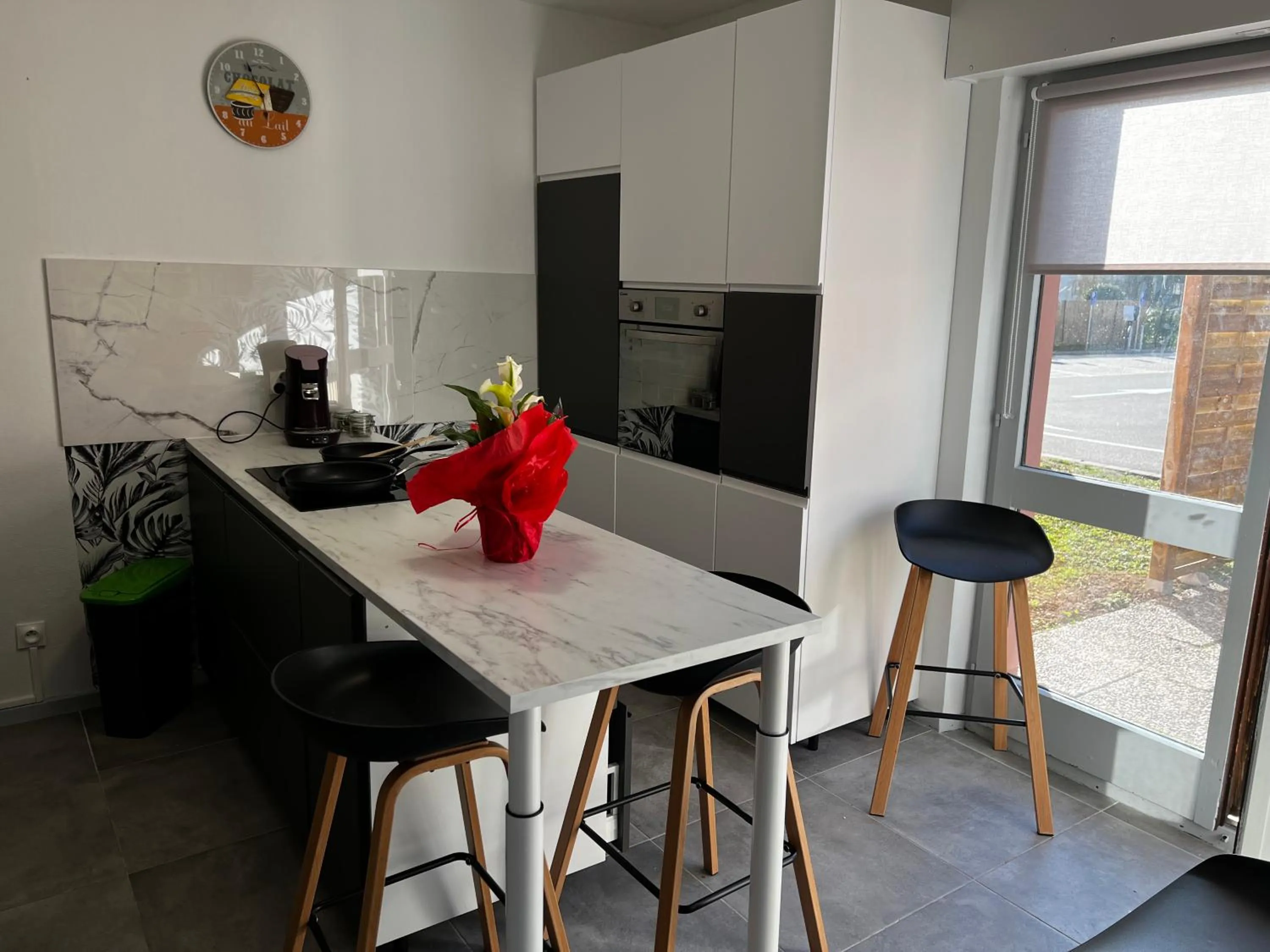 stove in Hôtel Le Riquewihr