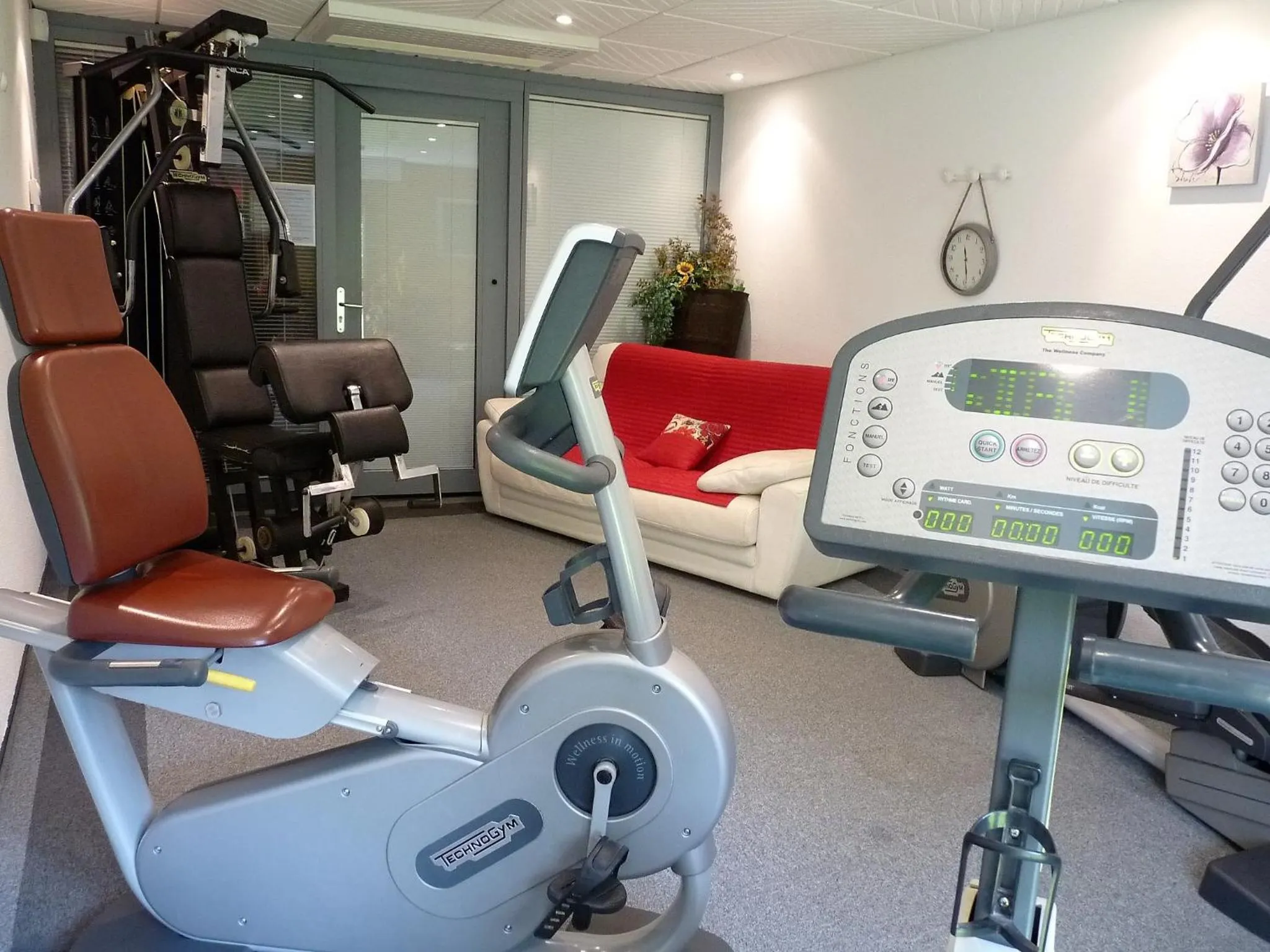 Fitness centre/facilities in Hôtel Le Riquewihr