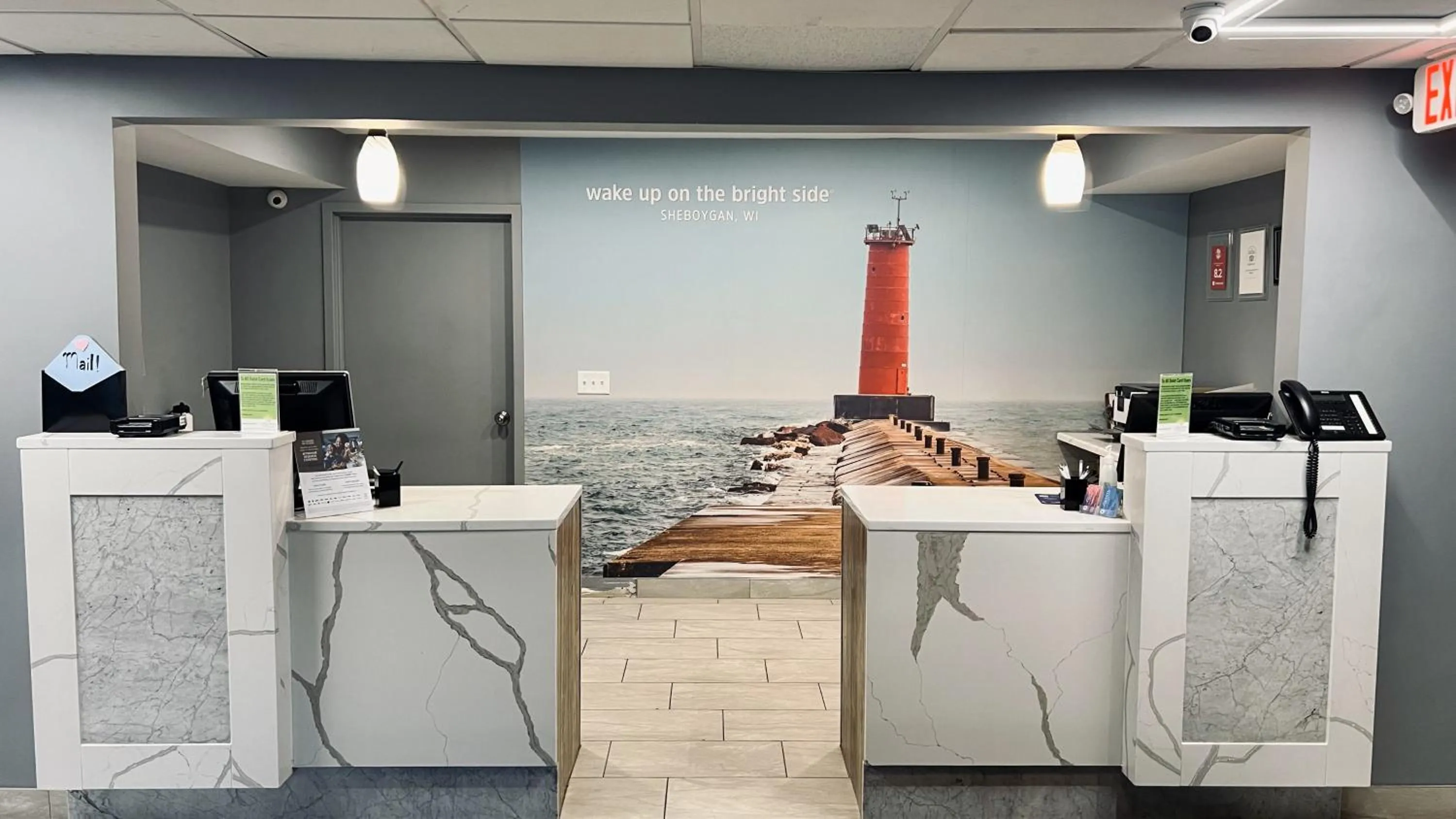 Lobby or reception in La Quinta Inn by Wyndham Sheboygan