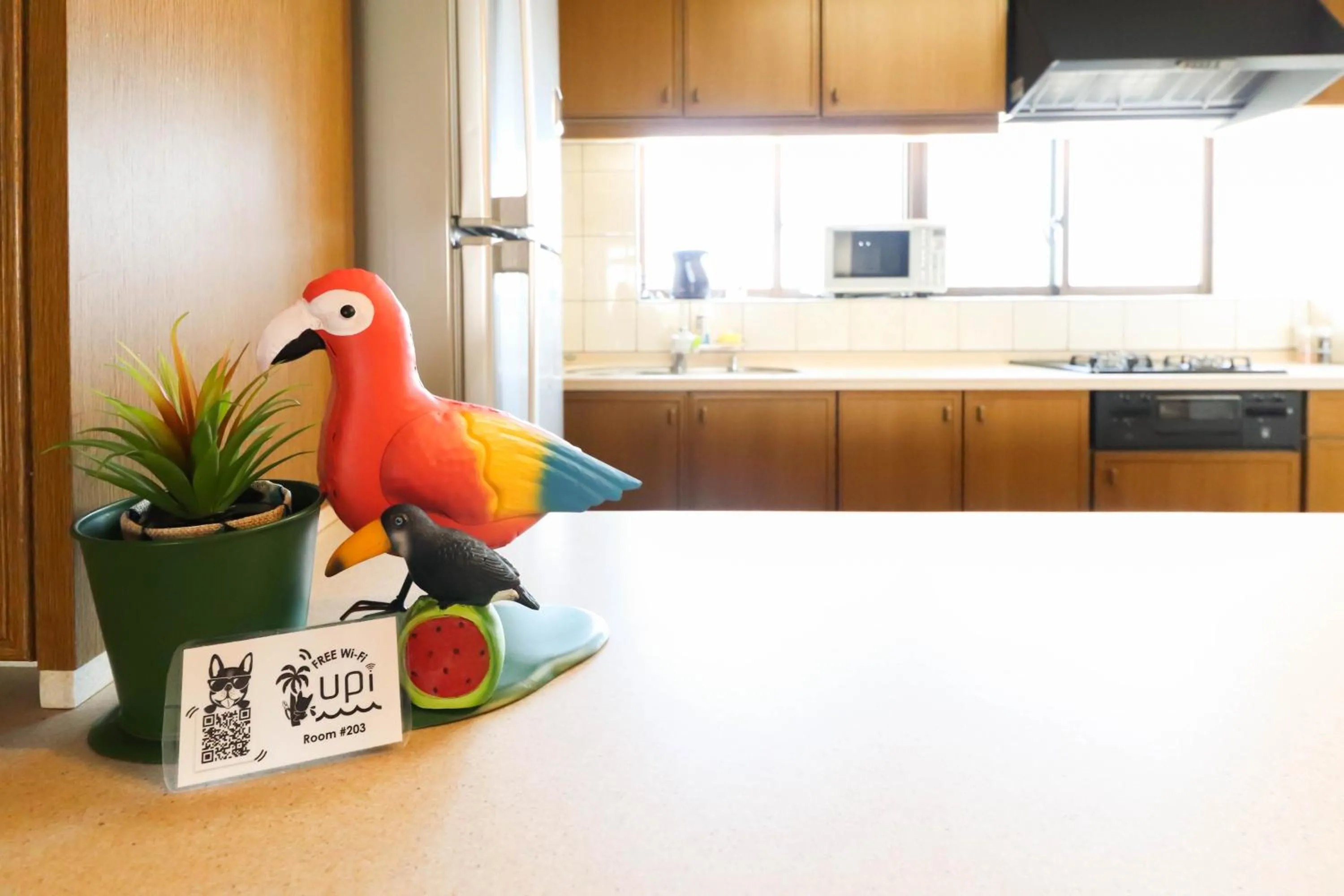 Decorative detail in Condominium Hotel Mihama Upi