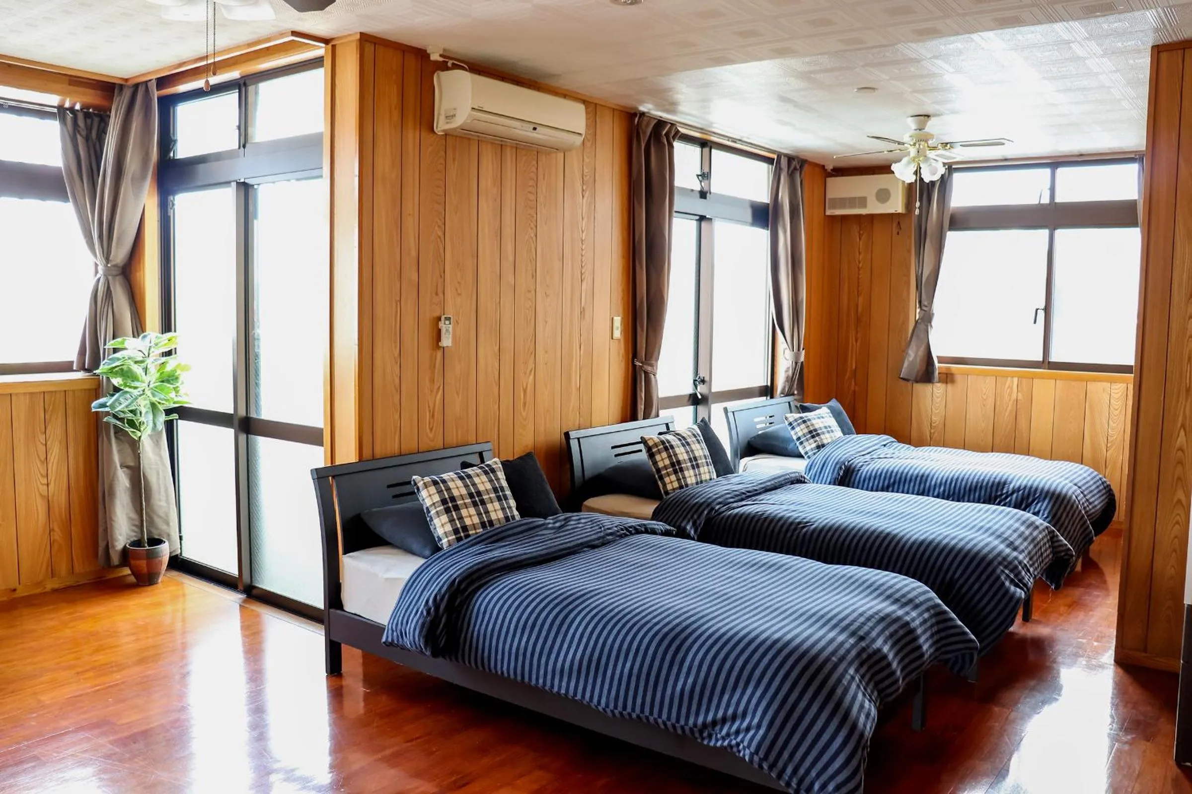 Bathroom, Bed in Condominium Hotel Mihama Upi