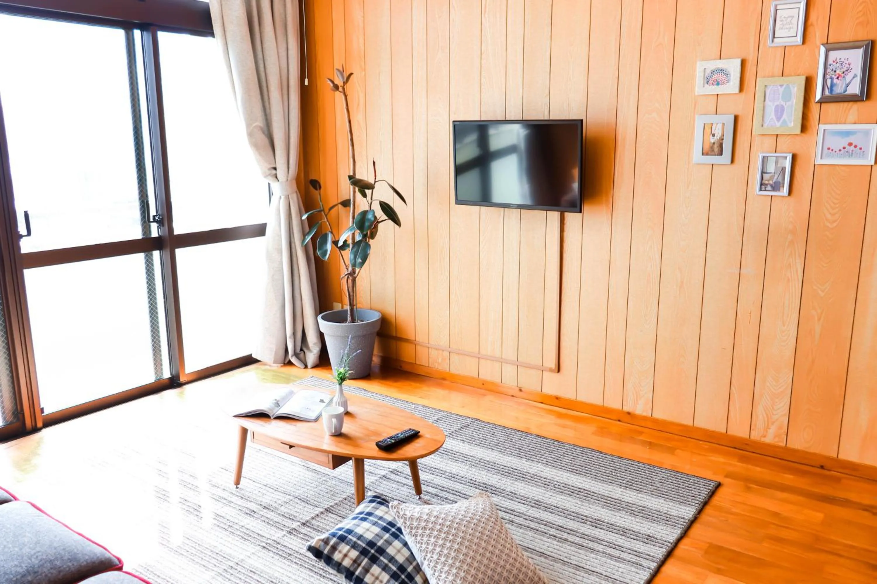 Living room in Condominium Hotel Mihama Upi