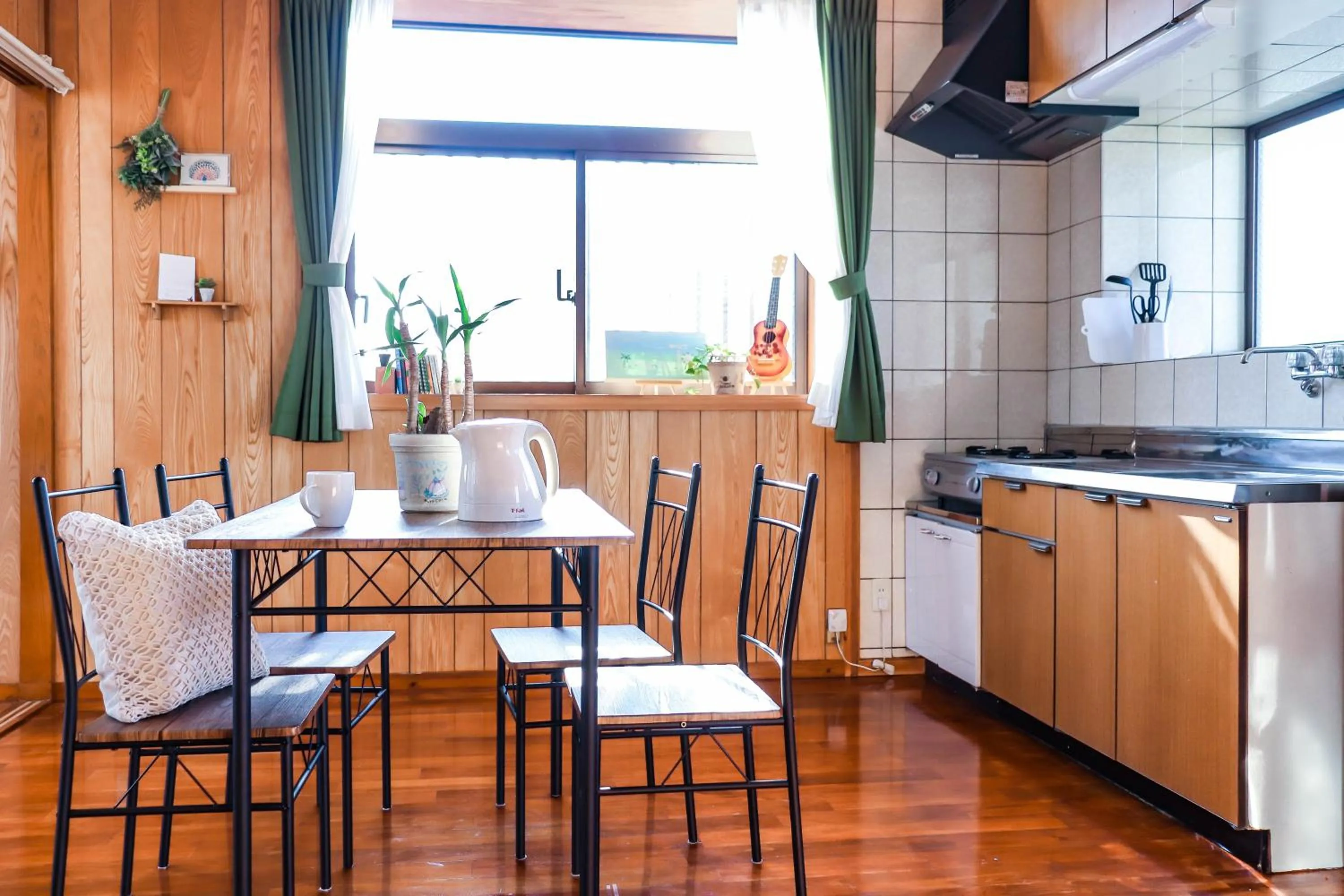 Kitchen or kitchenette in Condominium Hotel Mihama Upi