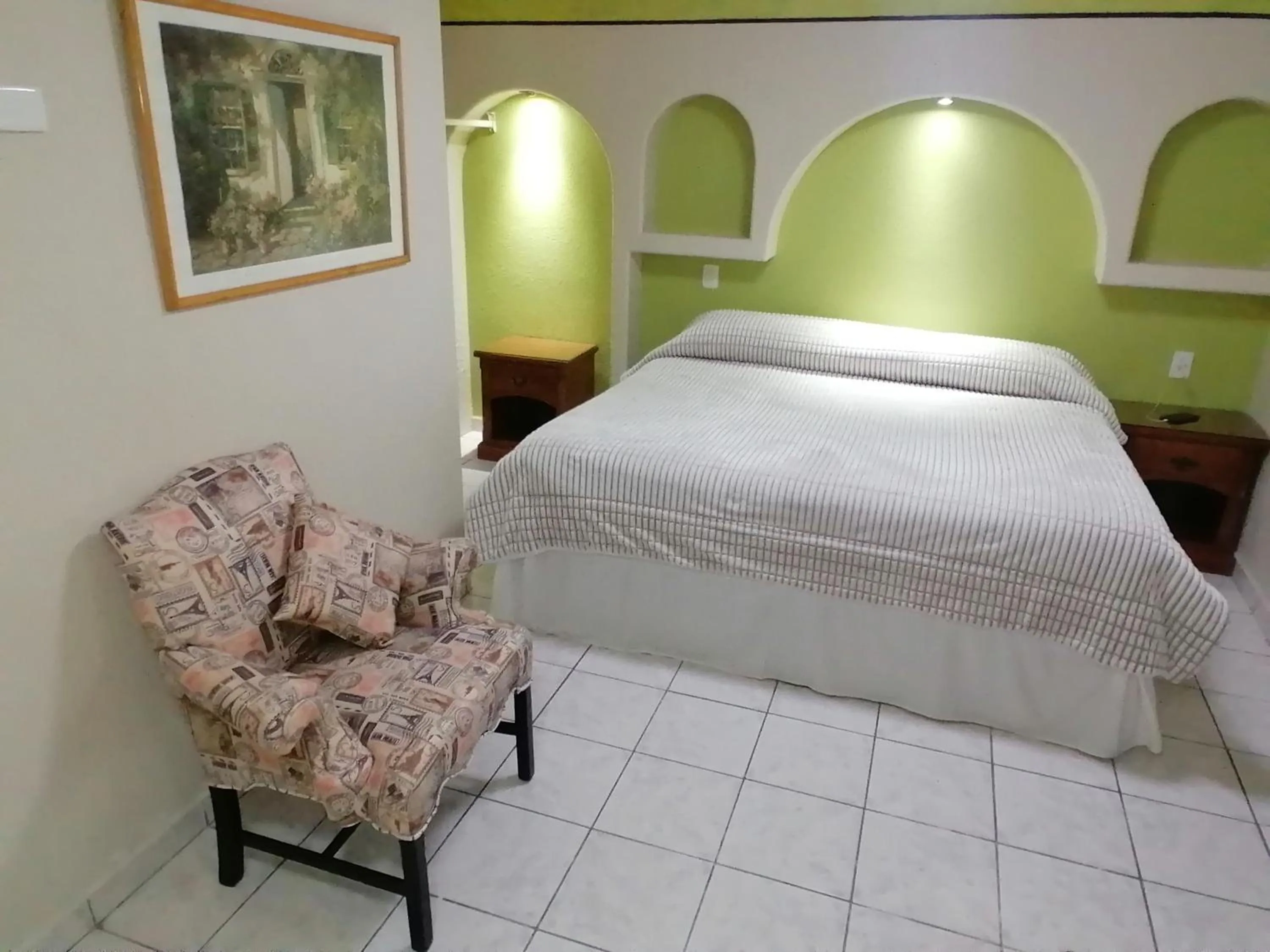 Bed in HOTEL BAEZA