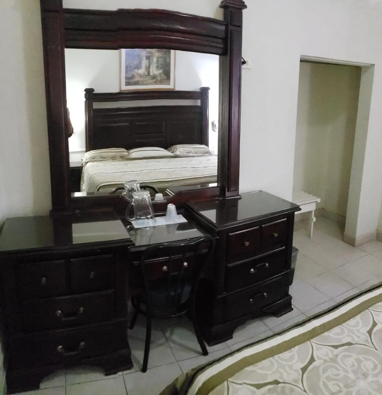 Decorative detail, Bed in HOTEL BAEZA