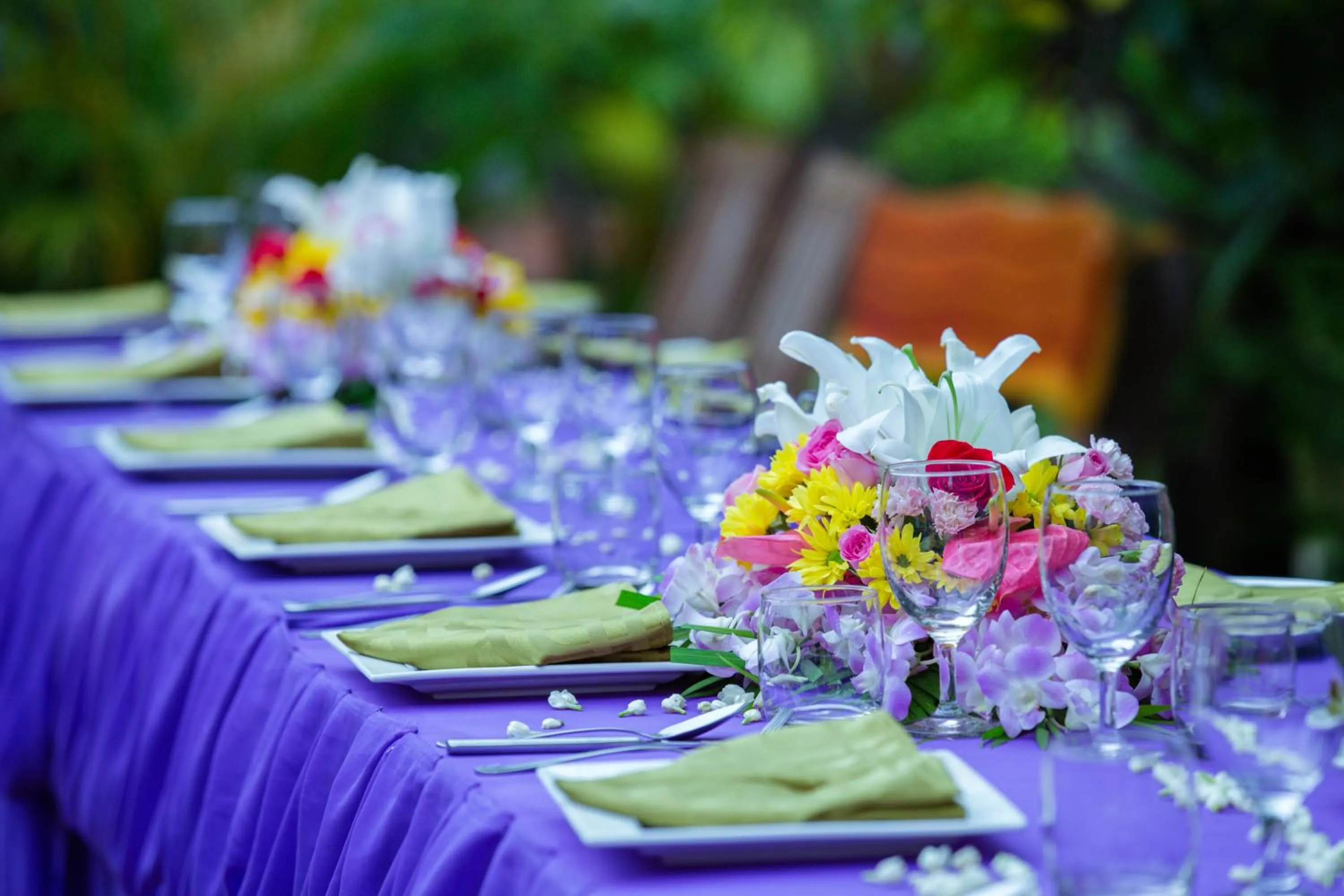 BBQ facilities in Reveal Angkor Hotel