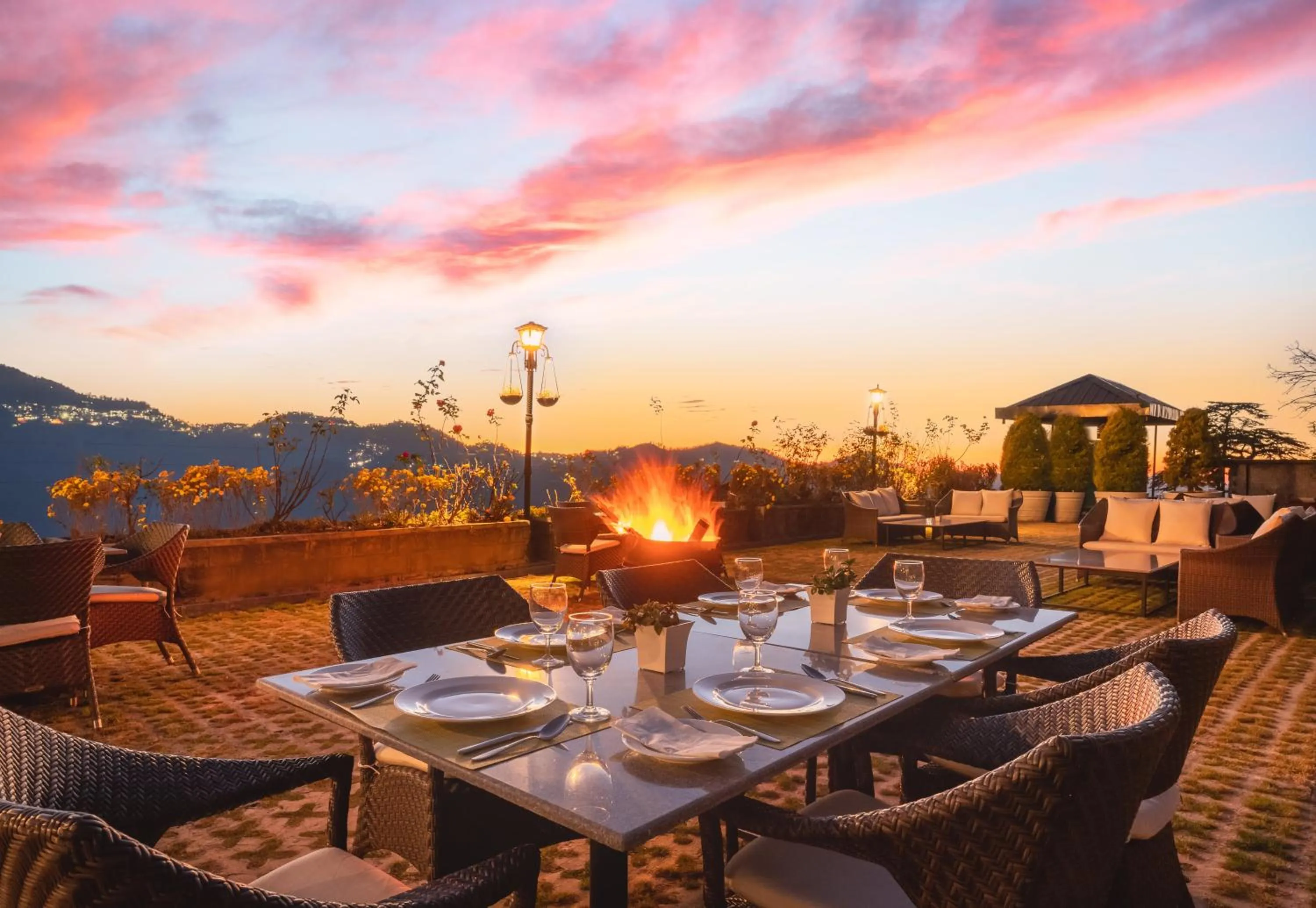 Sunset in Welcomhotel by ITC Hotels, Shimla