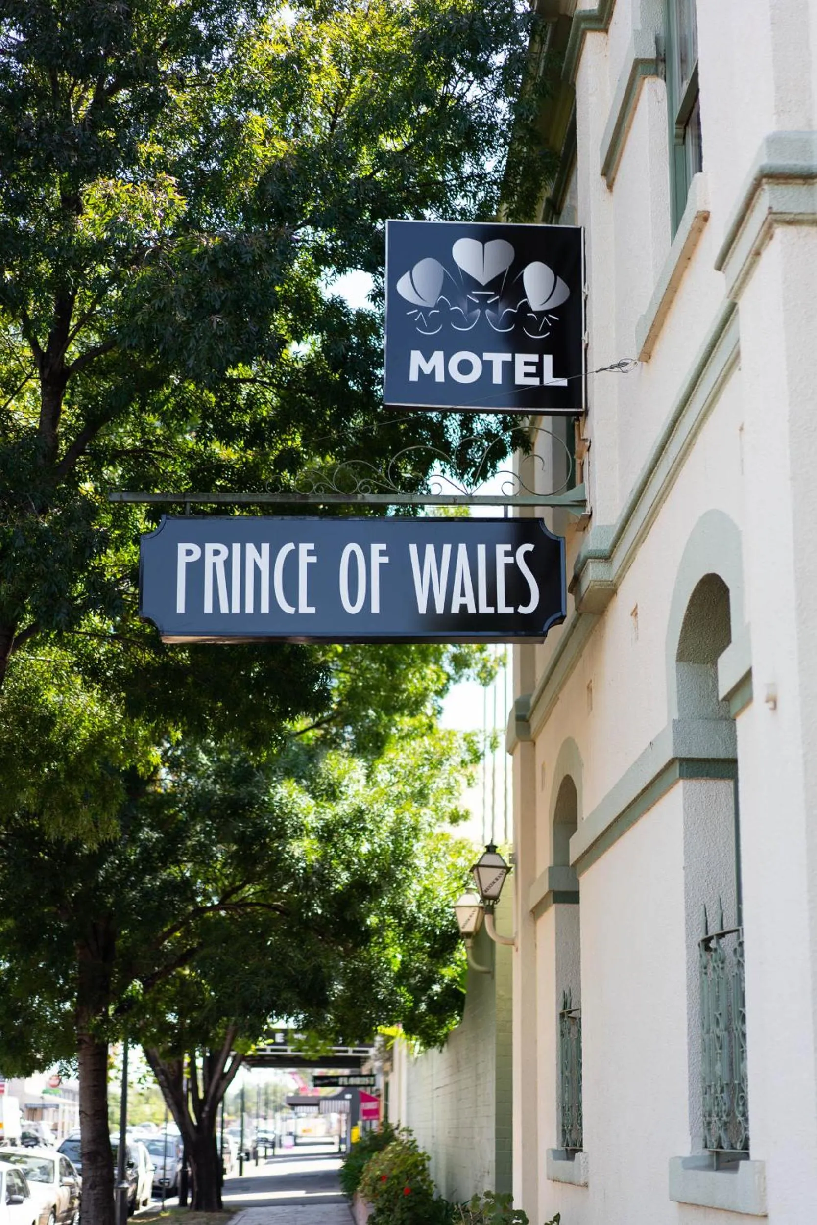 Facade/entrance in Prince of Wales Hotel